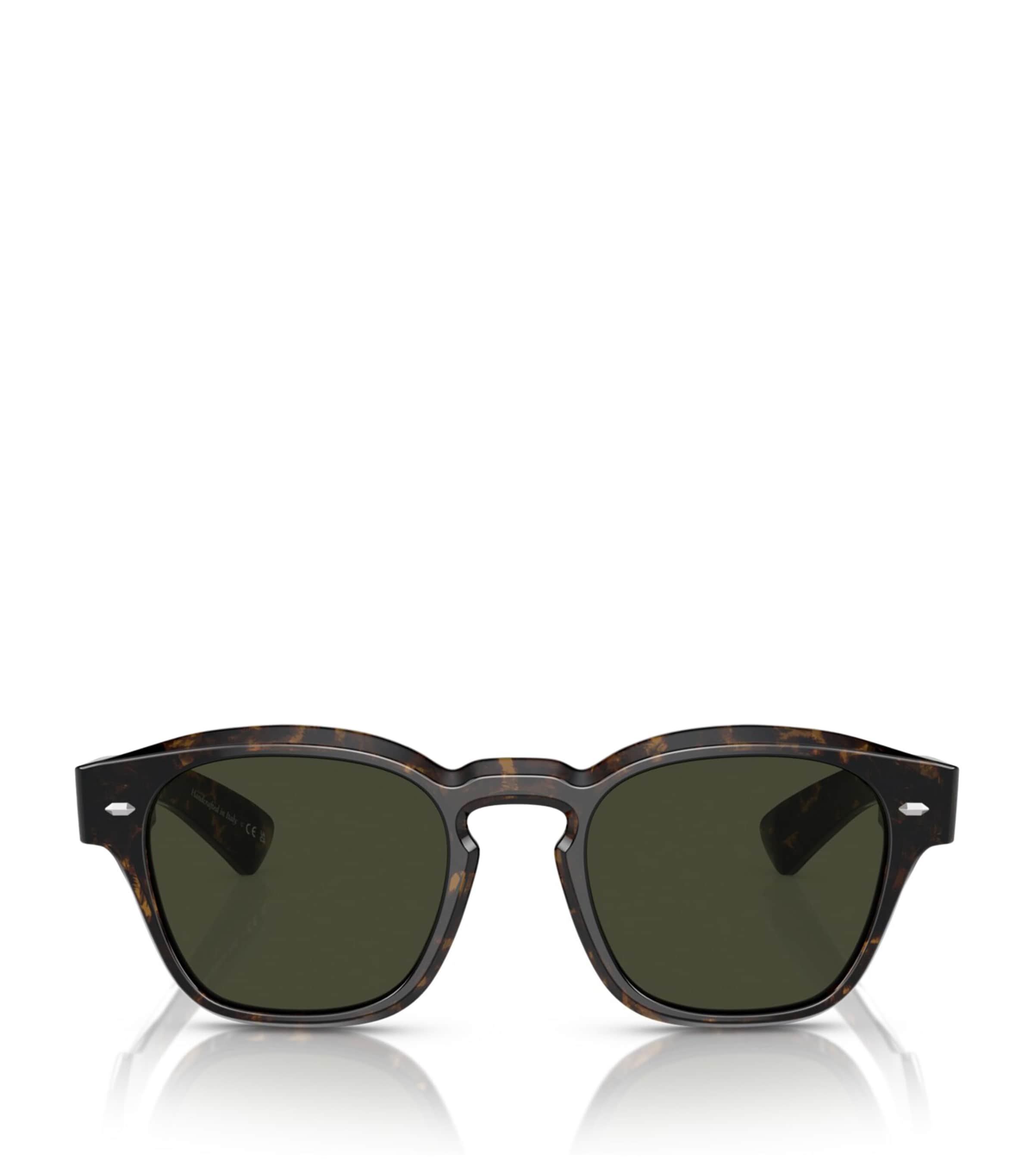 Oliver Peoples Acetate Maysen Sunglasses In Brown