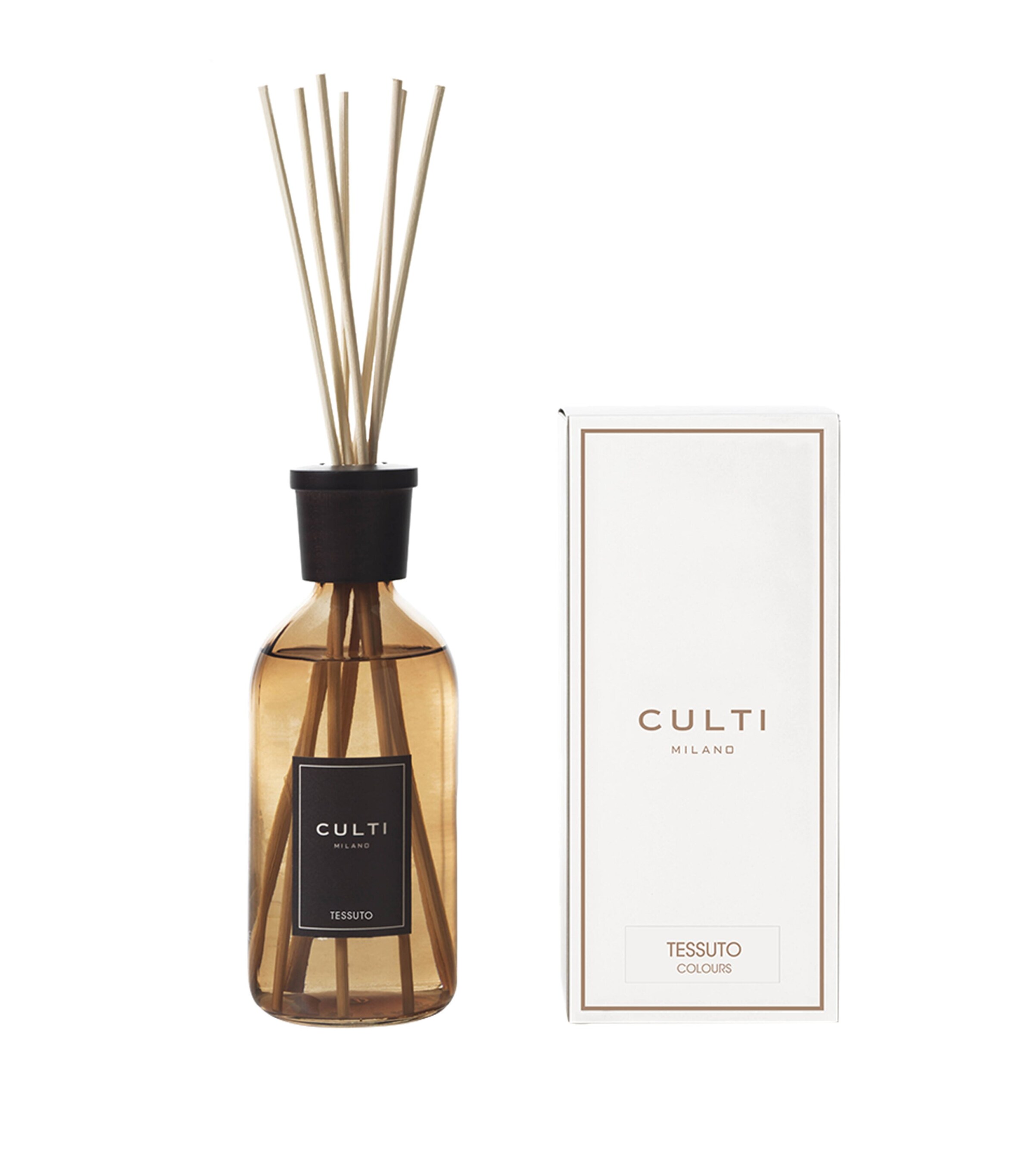 Culti Milano Brown Tessuto Fragrance Diffuser (500ml) Brown Image 2