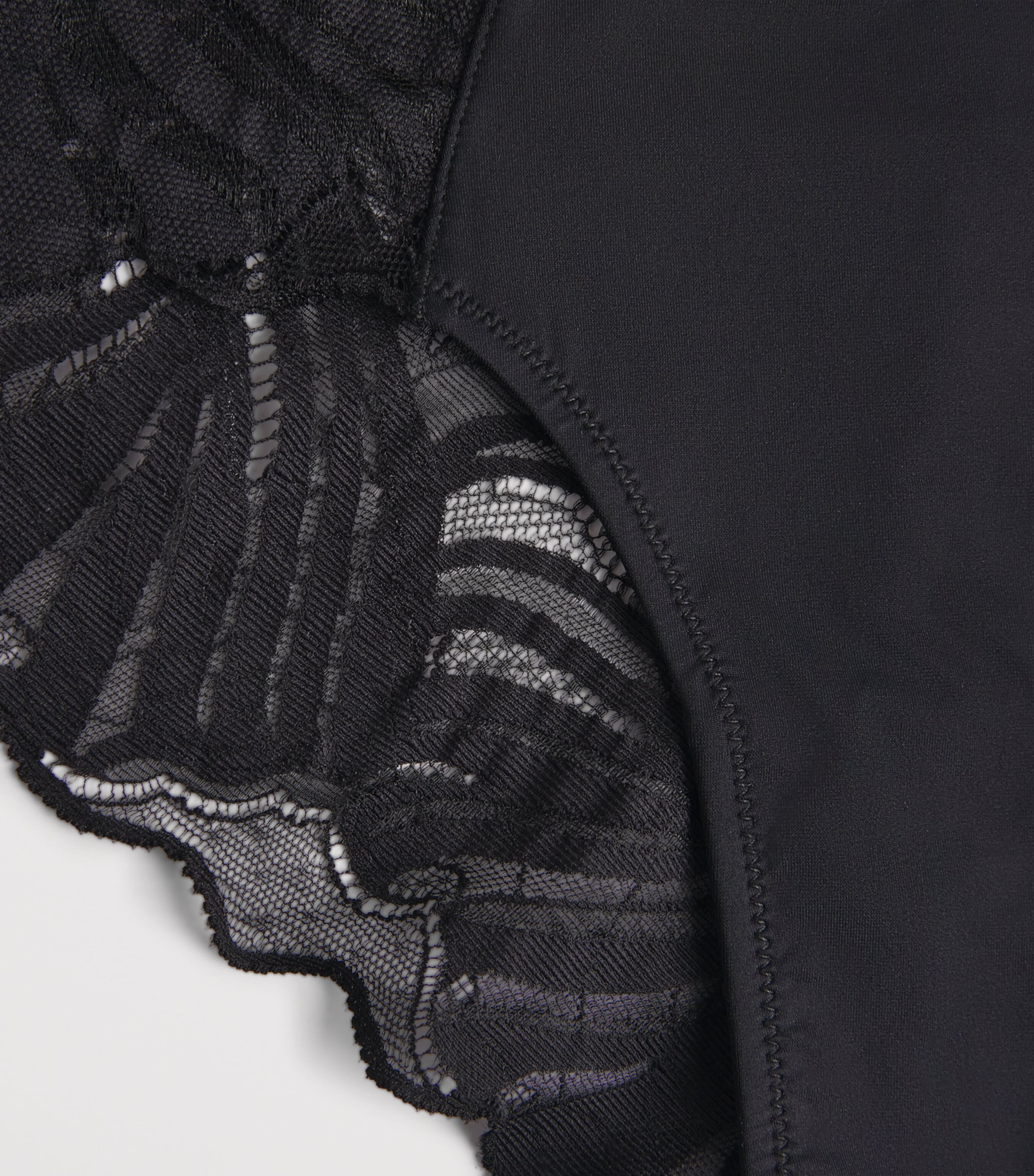 Falke Womens Delicate Touch Briefs Black Image 4