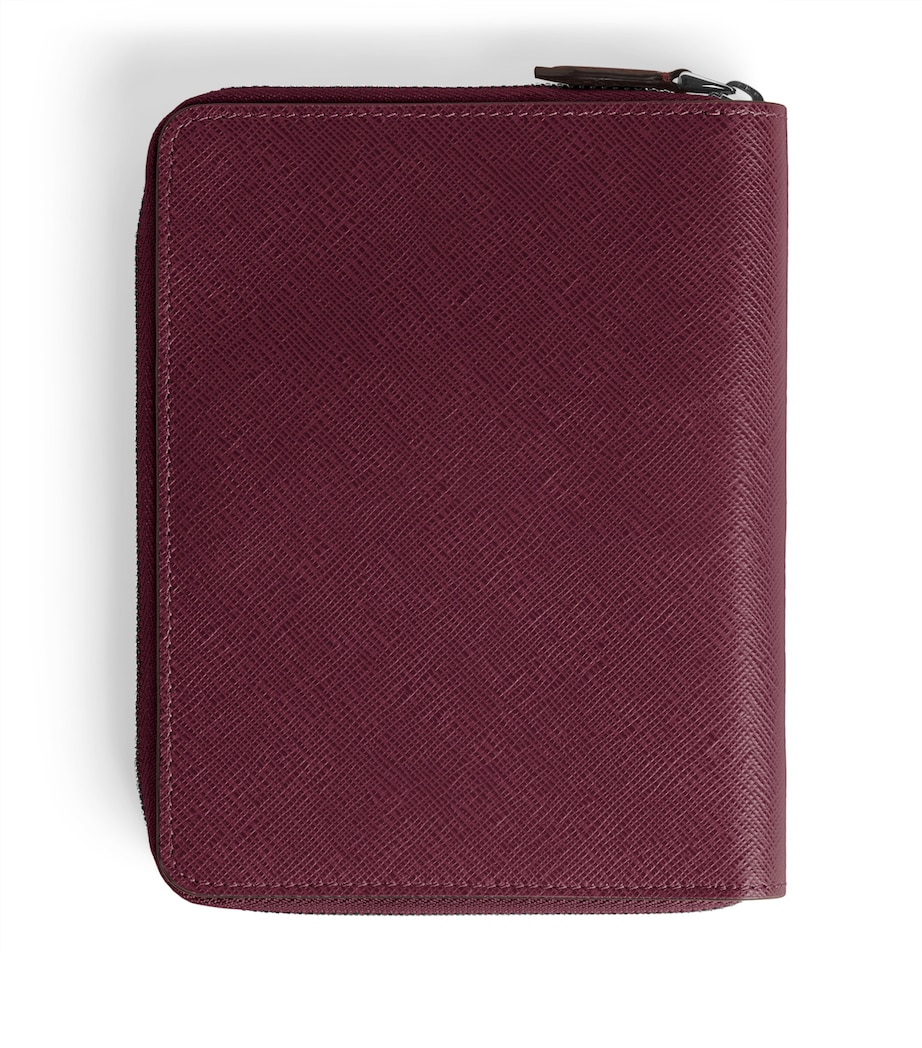 Montblanc Leather Sartorial 5-Pen Pouch Cassis Image 3