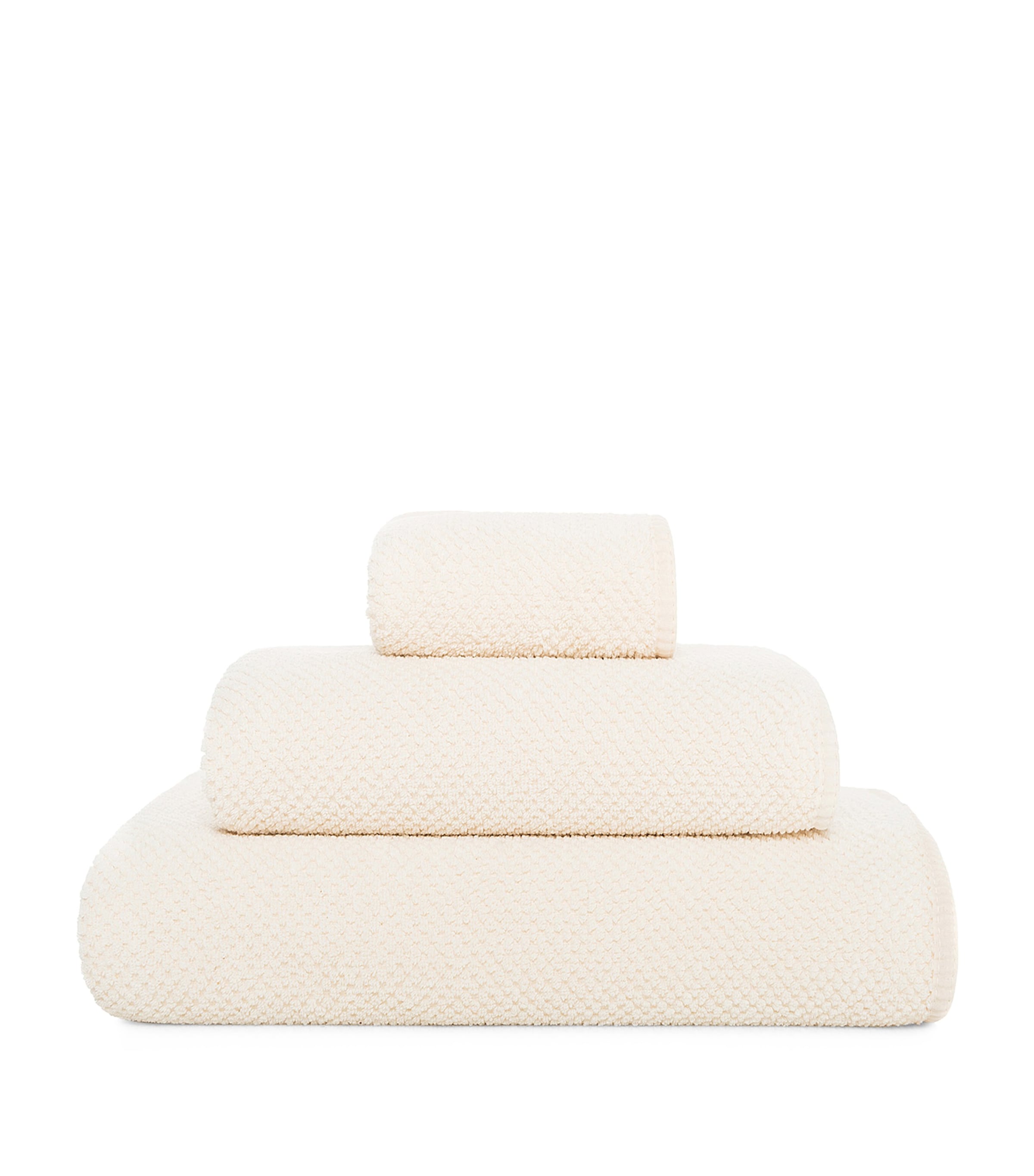 Bee Waffle Washcloth (30cm x 30cm) NATURAL Image 1