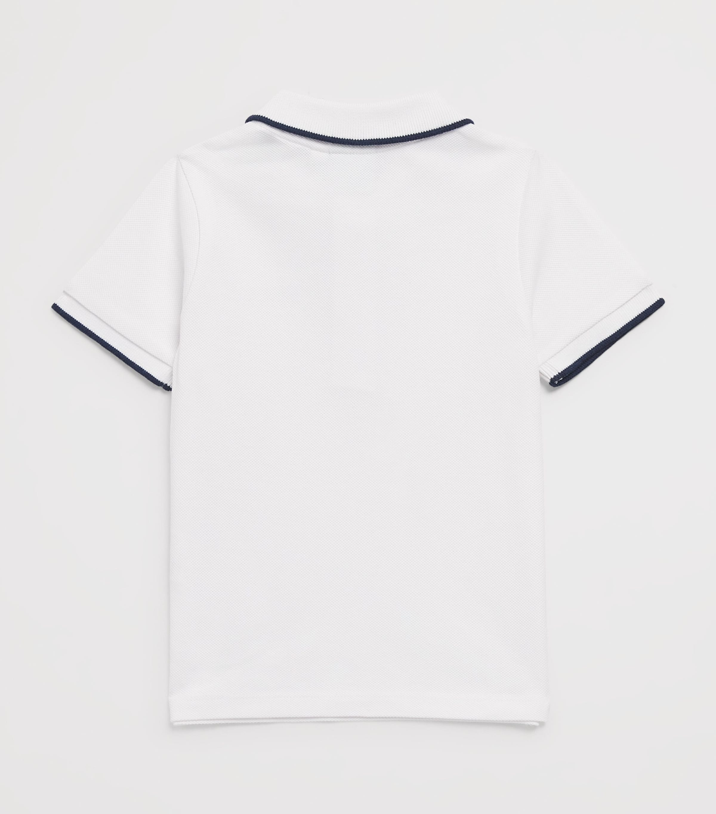 Cotton Logo Polo Shirt (3-36 Months) WHITE Image 2