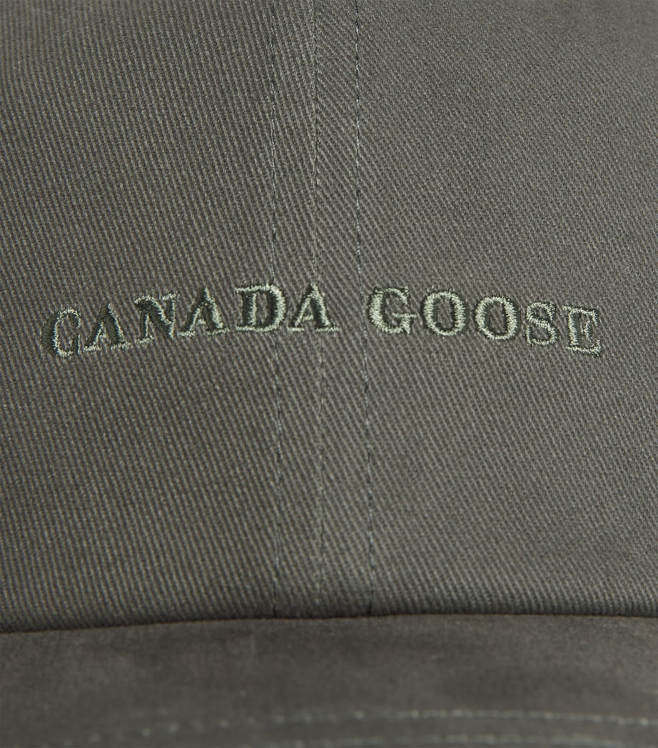 Canada Goose Logo Everyday Baseball Cap Khaki Haze Image 4