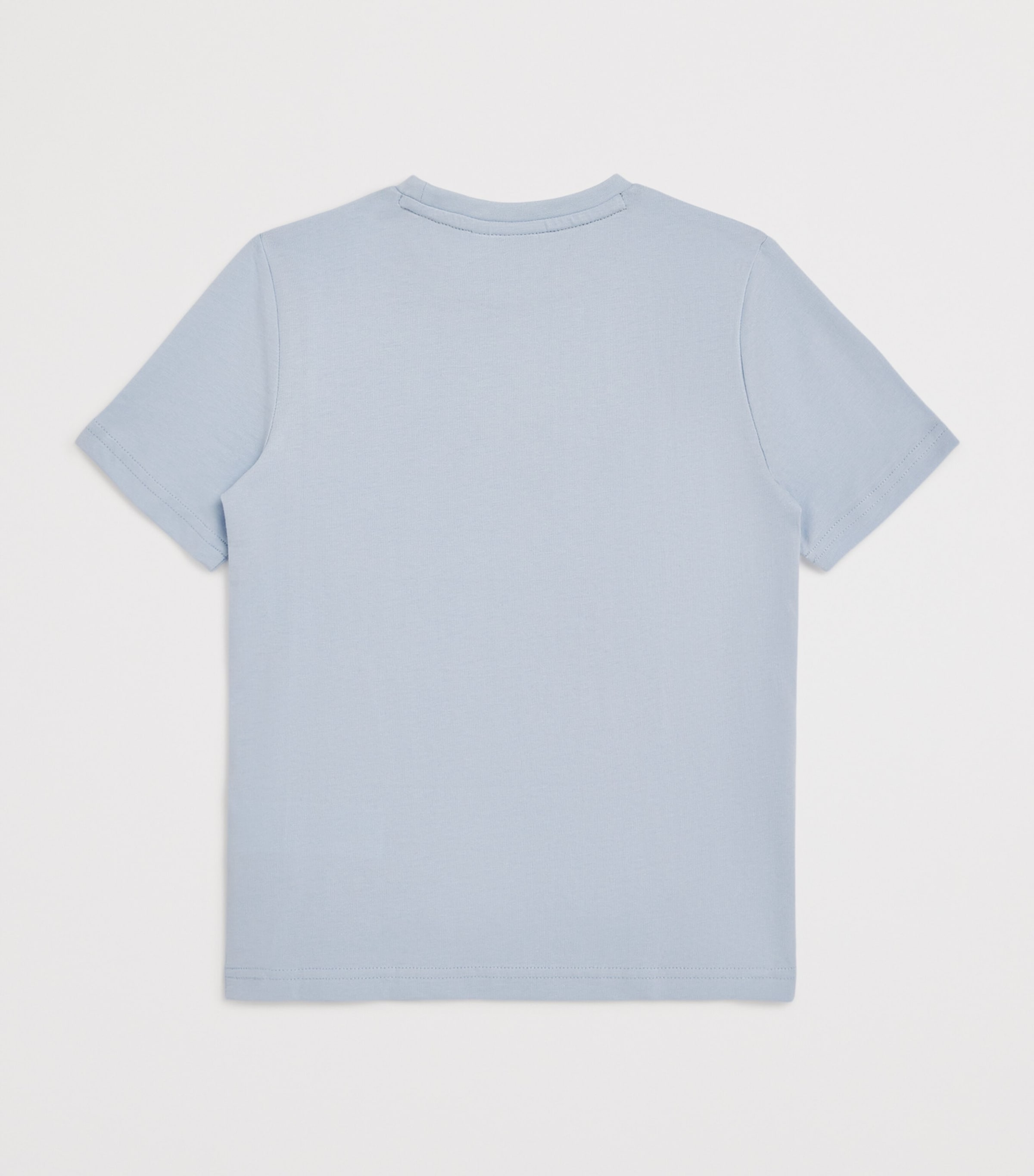BOSS Kidswear Cotton Logo T-Shirt (4-12 Years) Persian Blue Image 2