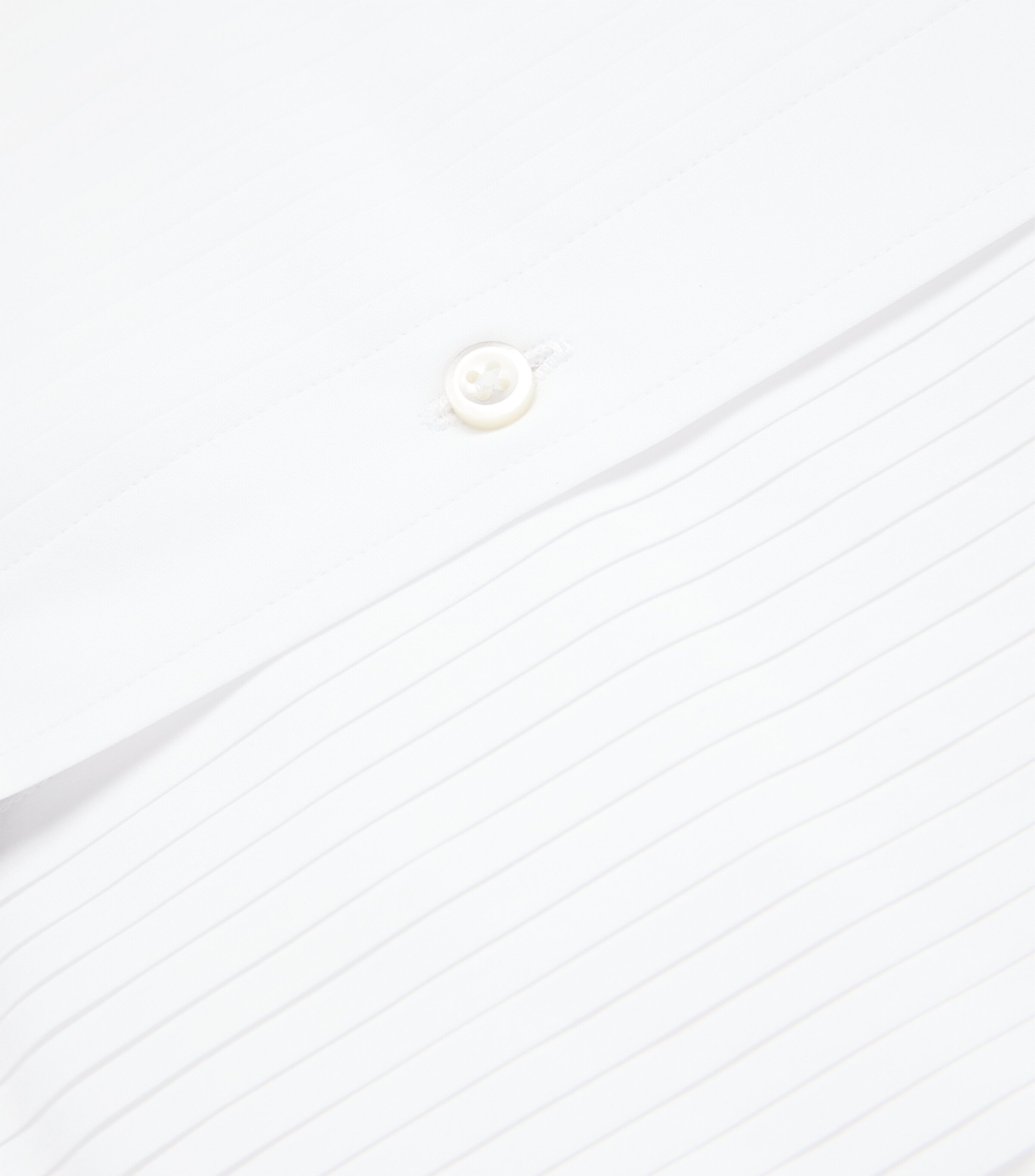 Pleated Tuxedo Shirt WHITE Image 5