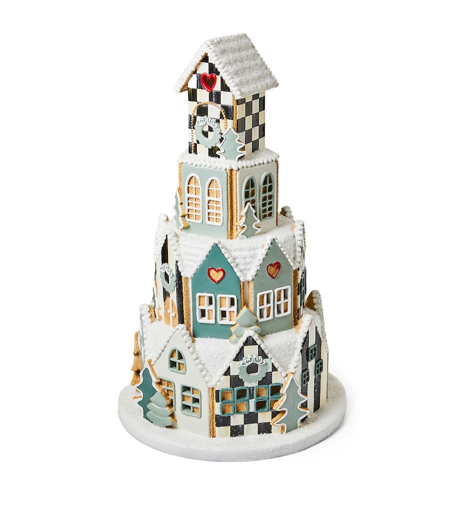 Gingerbread Village Illuminated Ornament MULTI Image 1