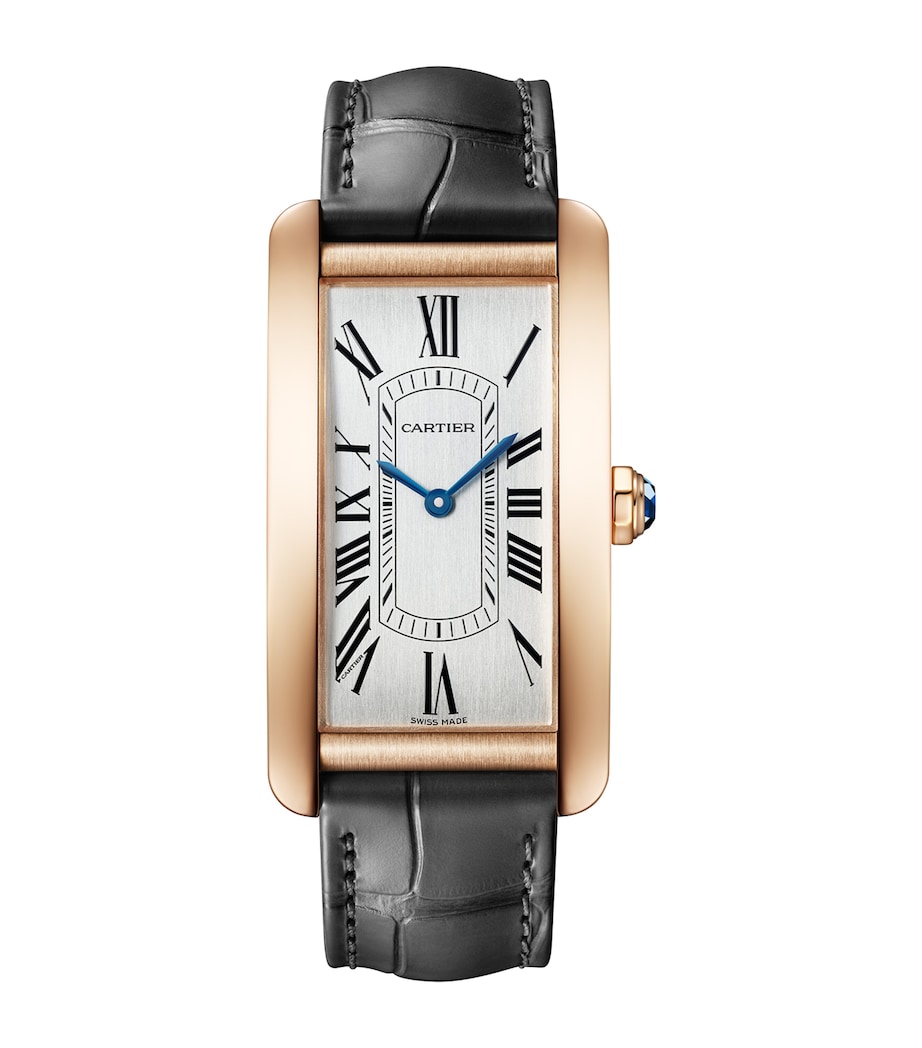 Cartier Rose Gold Tank Américaine Watch 44mm Rose Gold Image 1