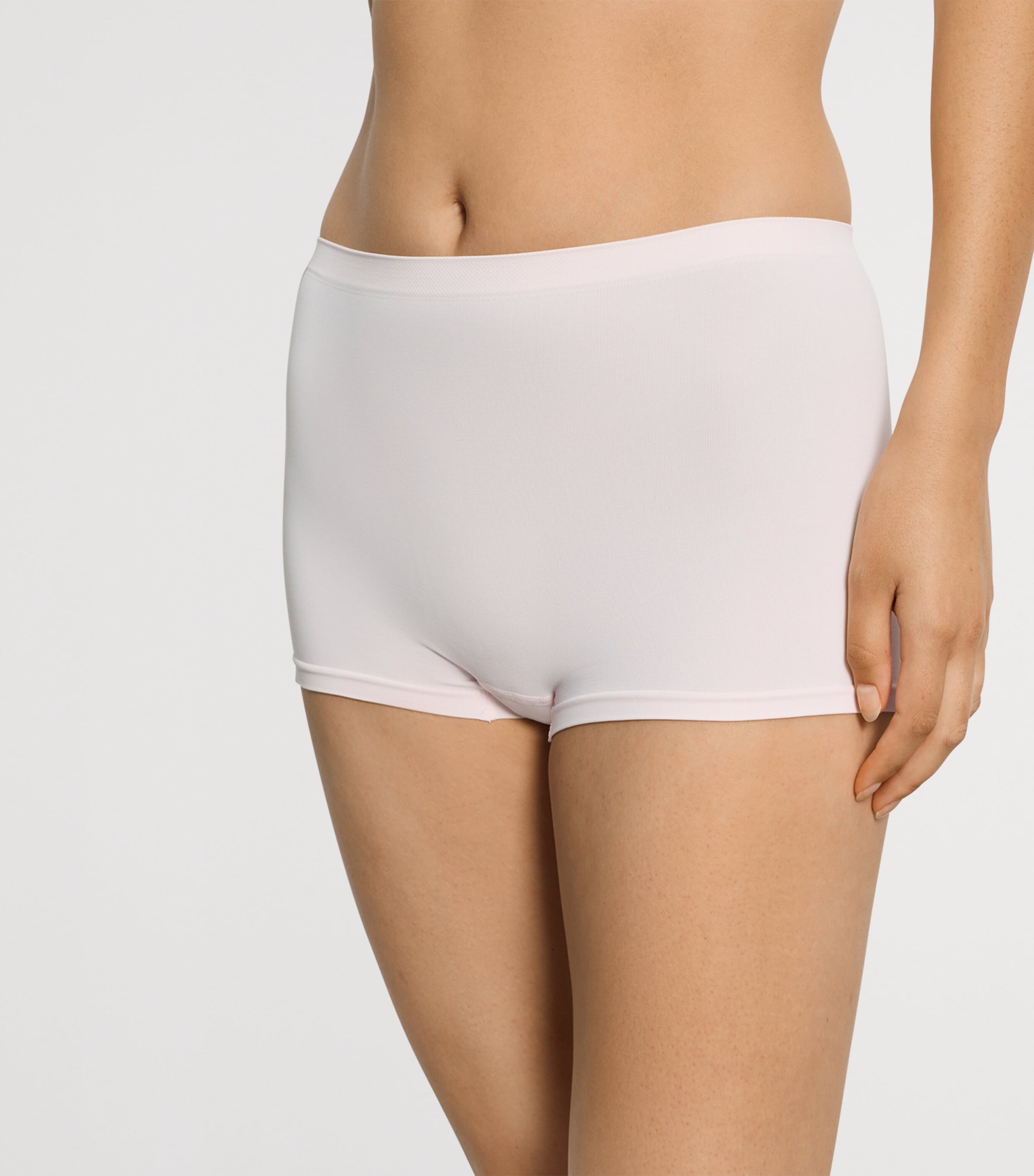 Hanro Womens Touch Feeling Boy Shorts Honeydew Image 4