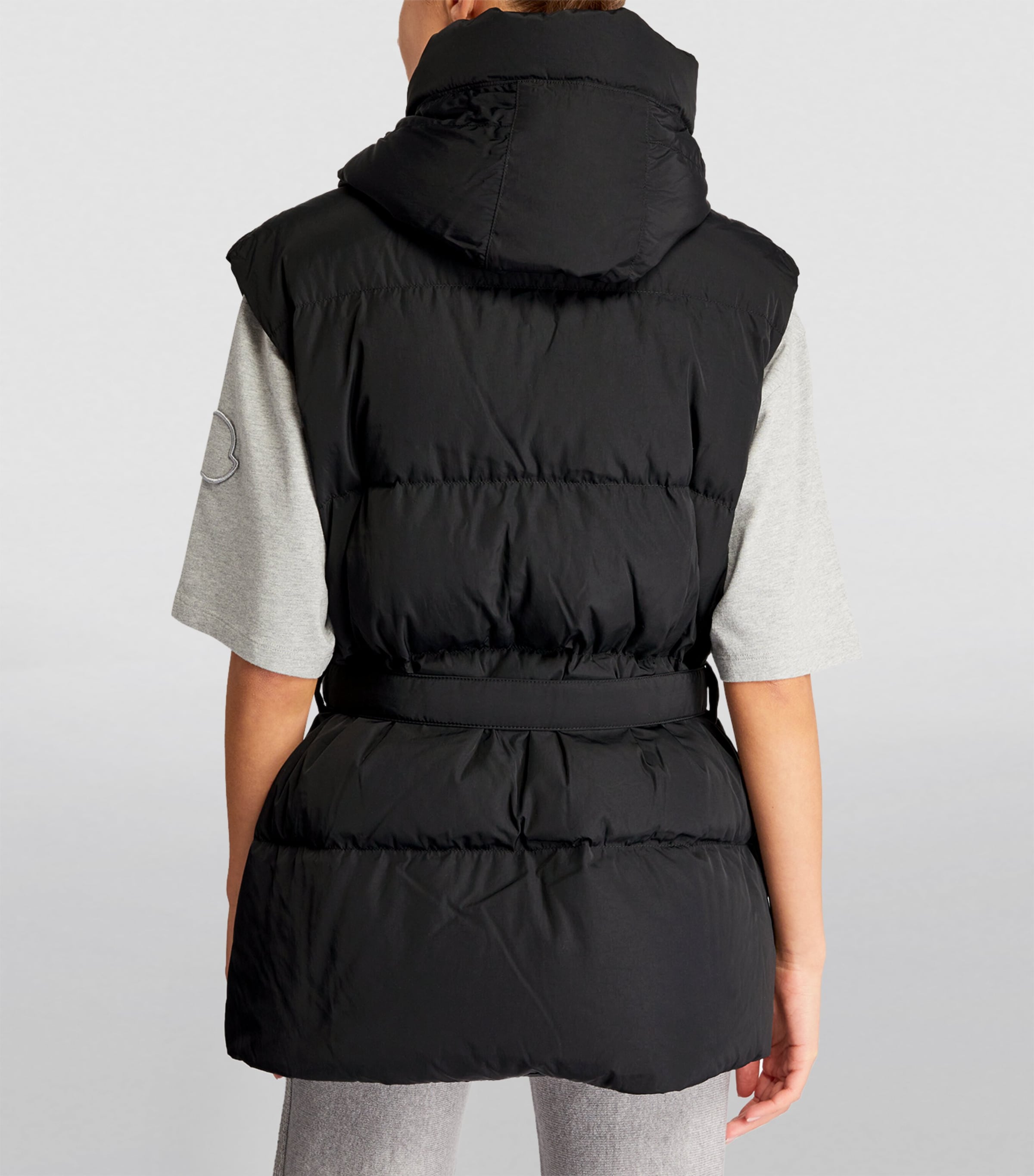 Down-Filled Rayla Gilet 61 BLACK NOIR Image 3