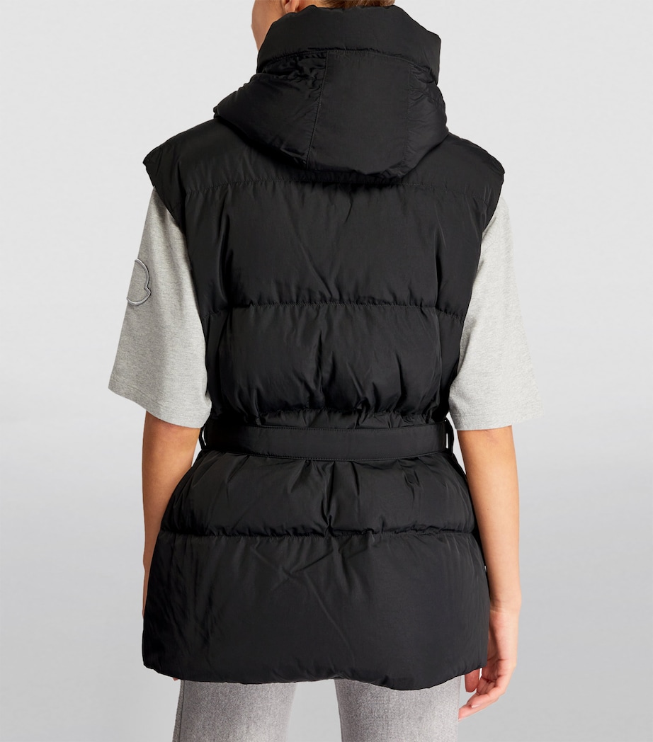 Down-Filled Rayla Gilet 61 BLACK NOIR Image 4