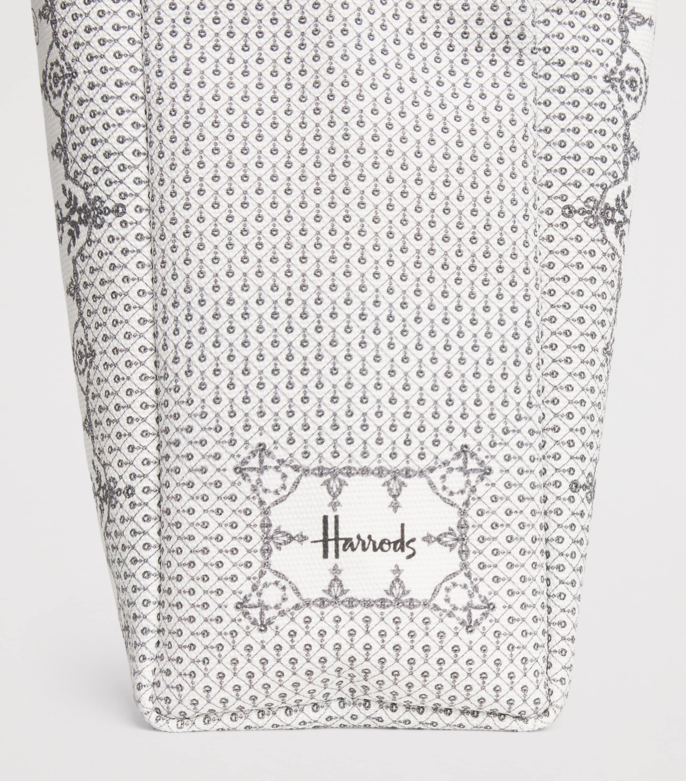 Harrods Grab Lace Print Tote Bag Multi Print Image 4