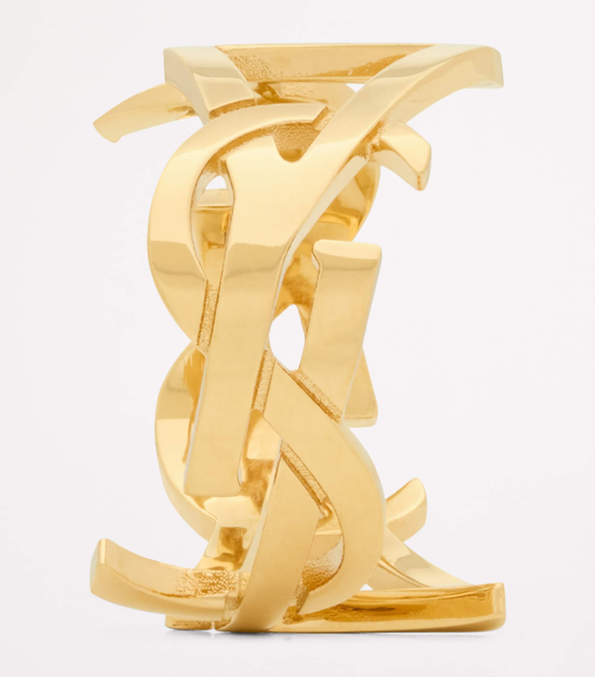 Saint Laurent Cassandre Scarf Ring Image 3