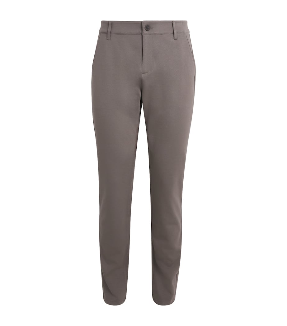 PAIGE Mens Stafford Trousers Dark Taupe Image 1