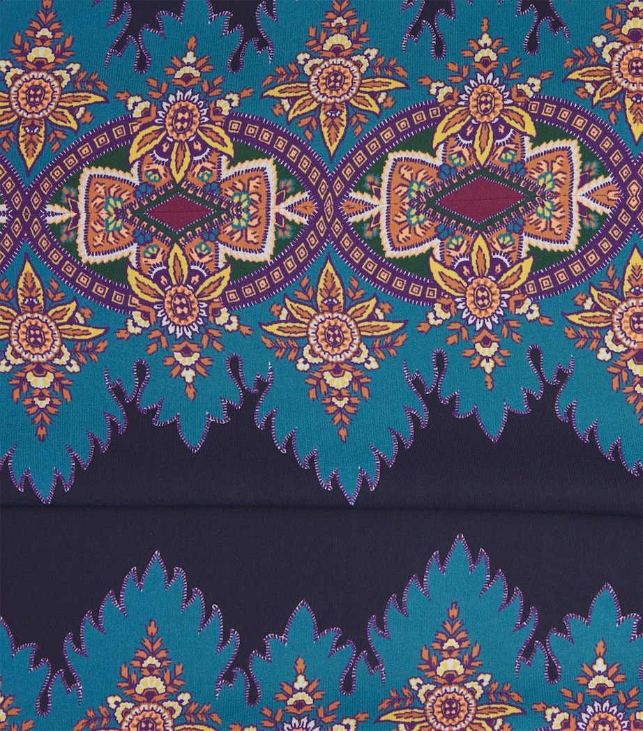 Silk Printed Trousers X0886 Image 5