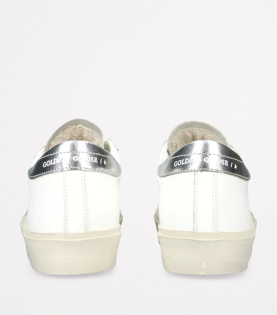 Golden Goose Leather Hi Star Sneakers White/oth Image 2