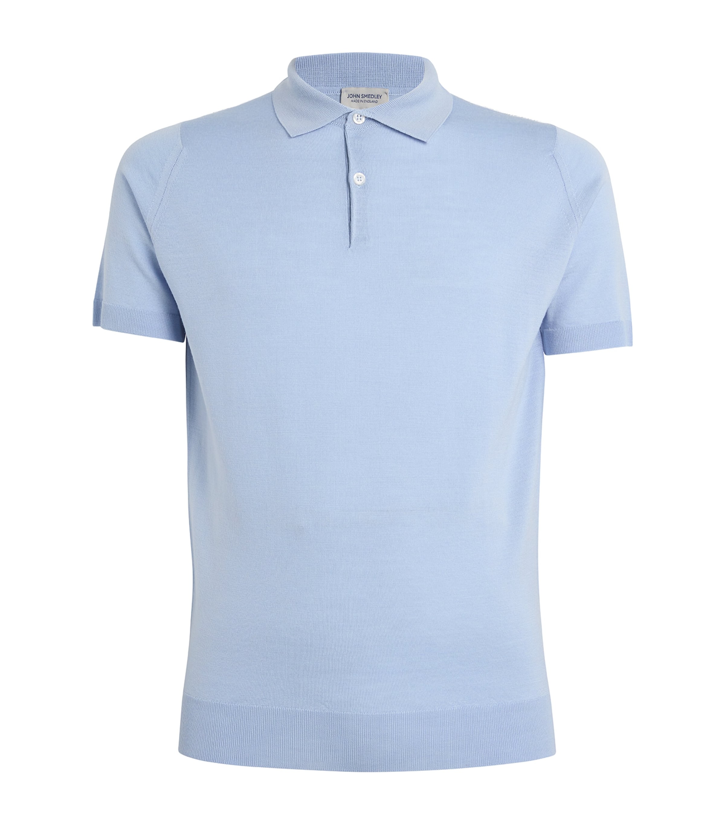 JOHN SMEDLEY MERINO WOOL POLO SHIRT 