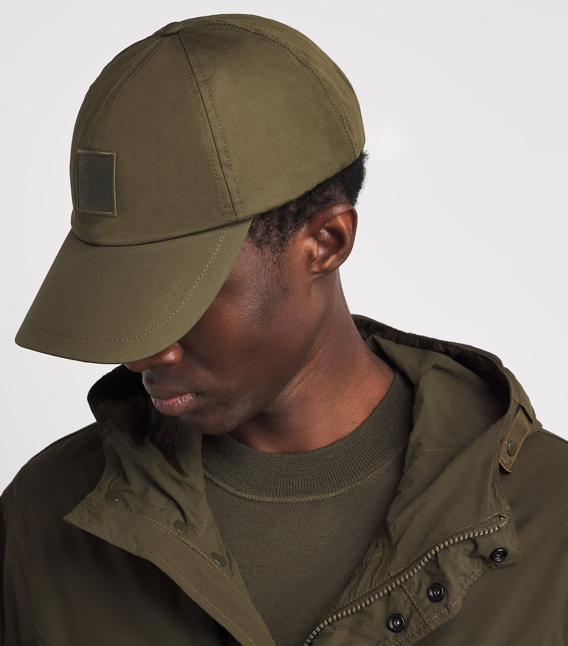 Stone Island Cotton Ghost Baseball Cap Image 2