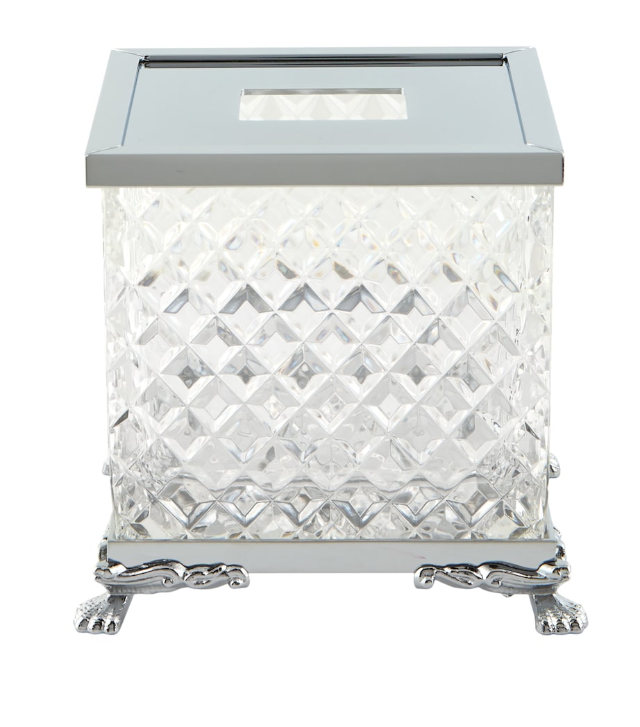Lion Feet Tissue Box SILVER Image 1