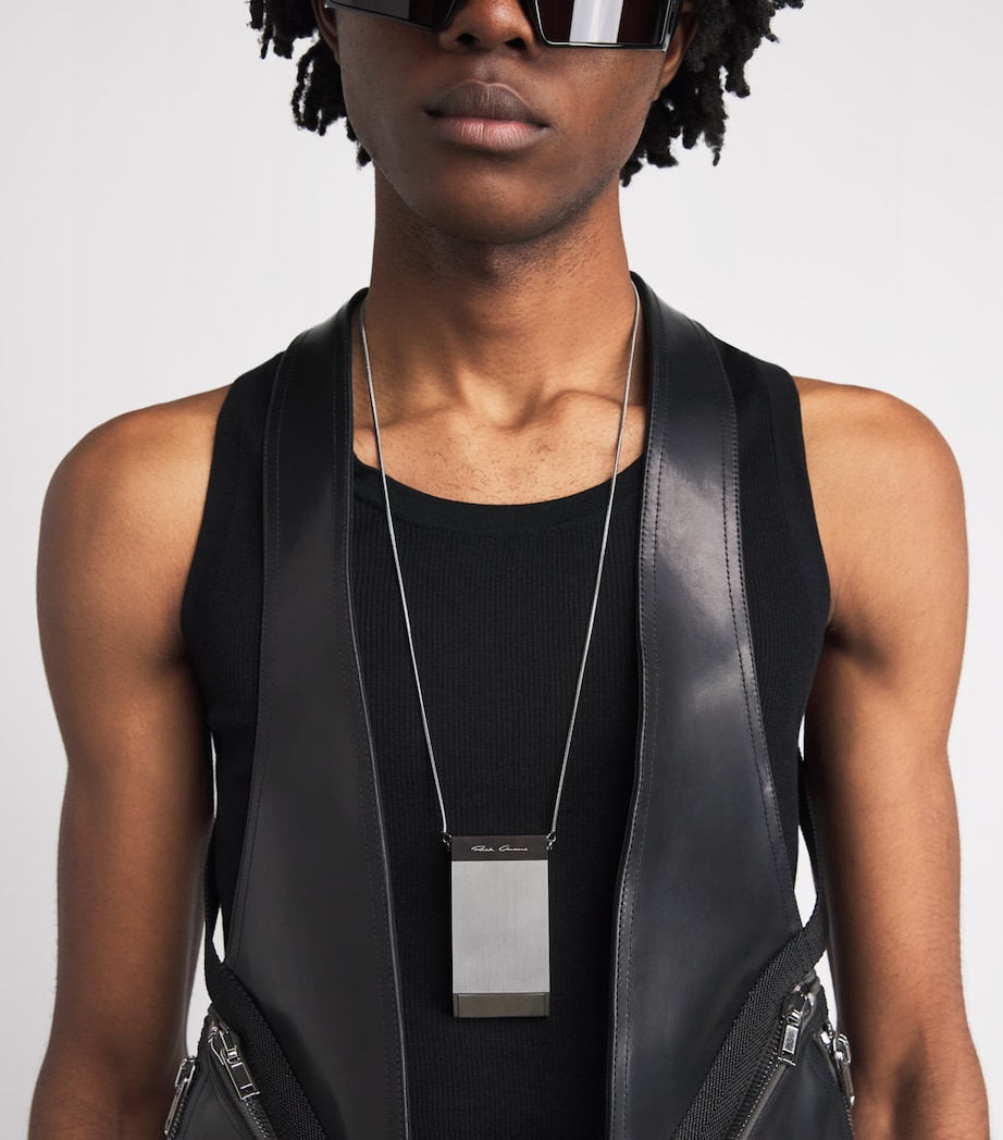 Rick Owens Portable Ashtray Necklace Palladio Image 2