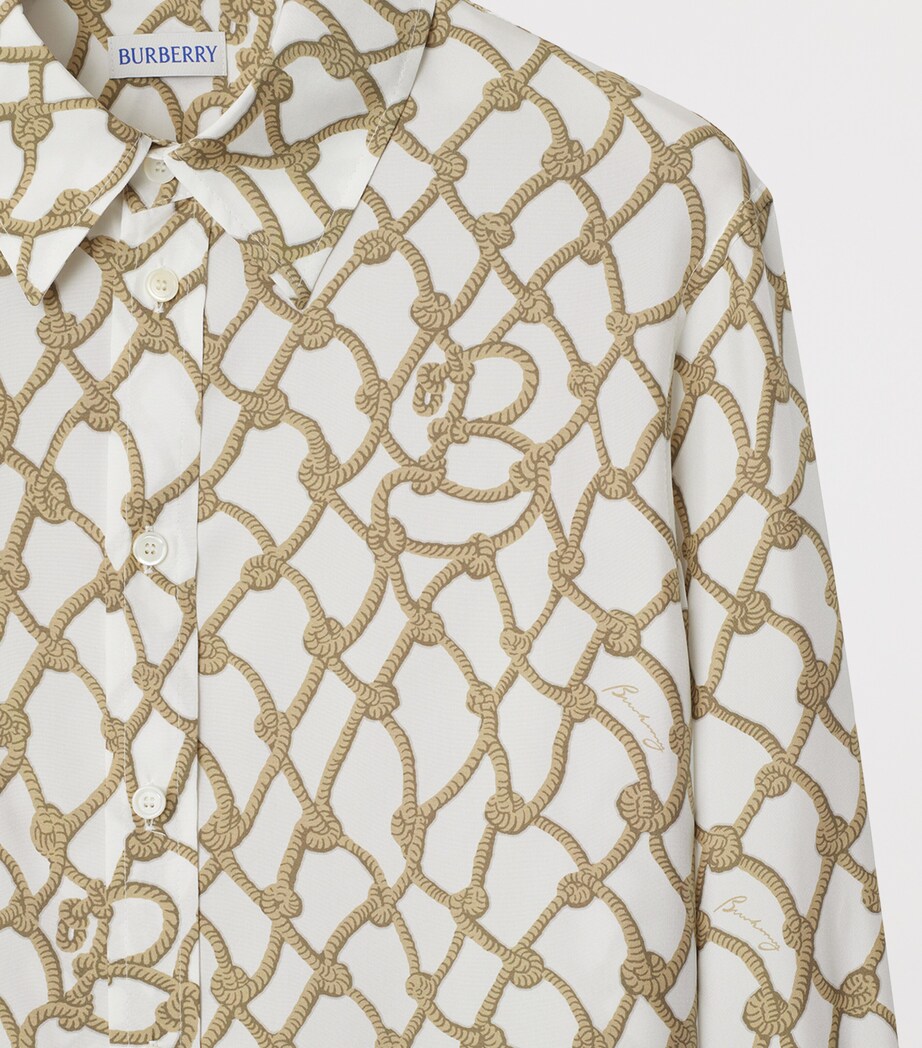 Silk Knot Shirt THATCH IP PATTERN Image 4