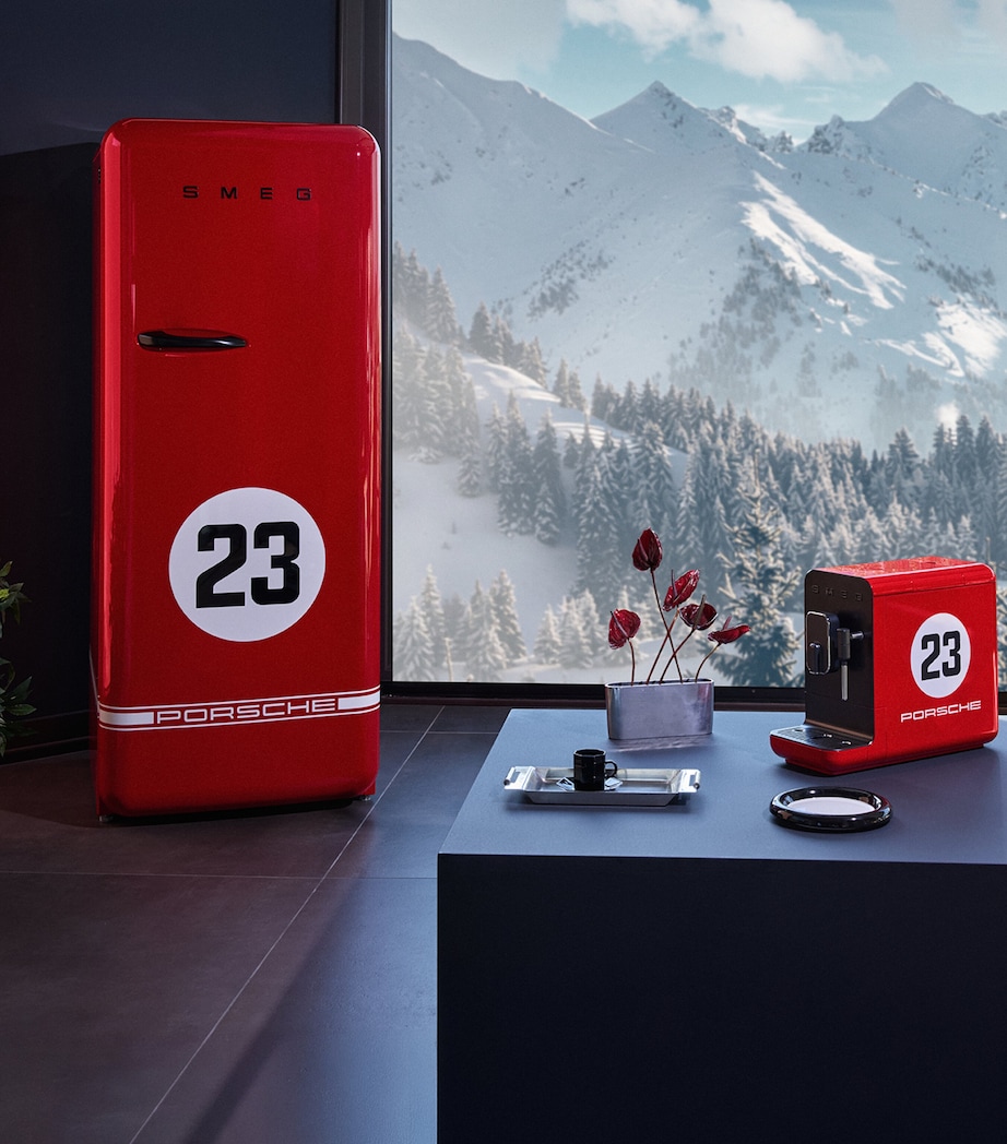 Smeg x Porsche Bean to Cup Automatic Coffee Machine RED Image 3