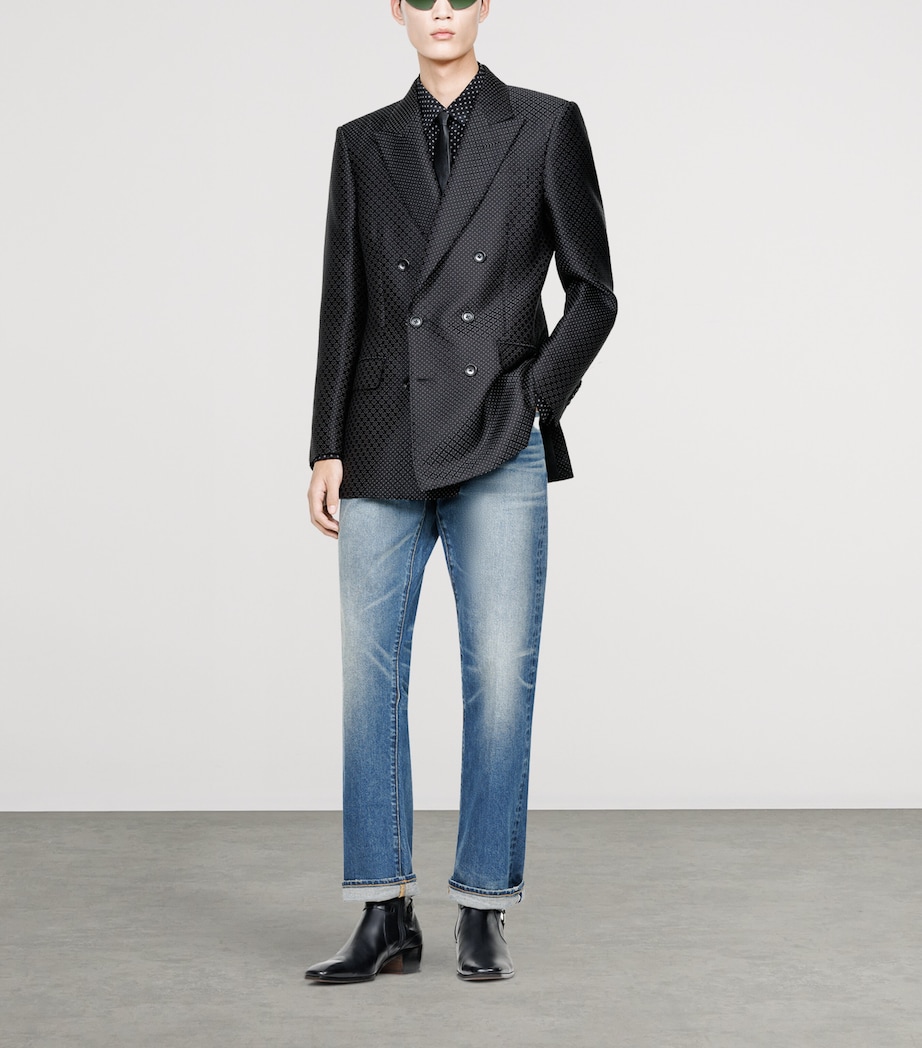 TOM FORD Mens Straight Jeans Ubn Image 2