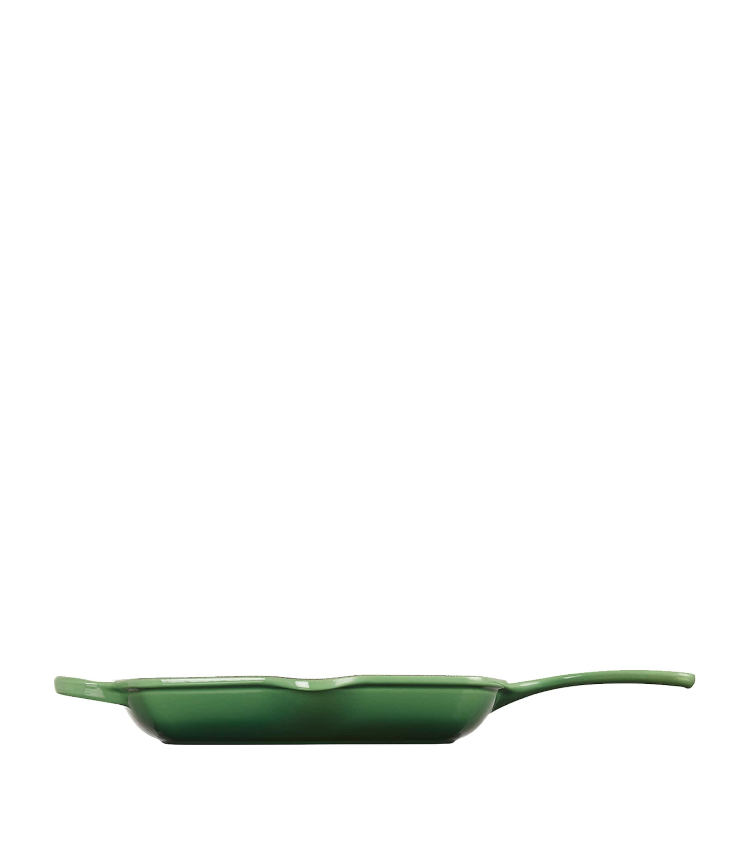 Le Creuset Cast Iron Square Grillit (26cm) Bamboo Green Image 3