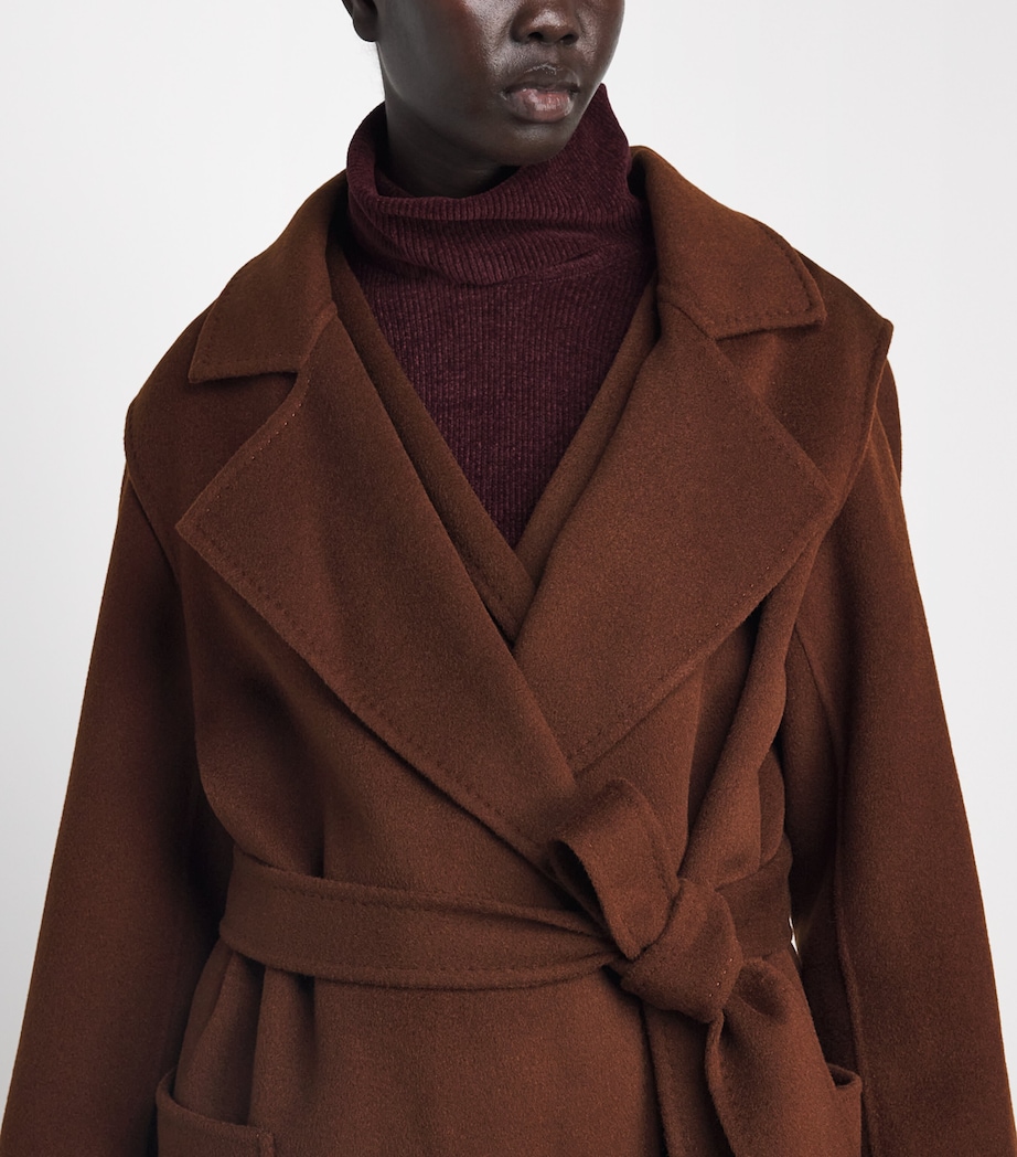 Wolk Morais Womens Cashmere Paletot Jacket and Coat Set Chestnut Image 5