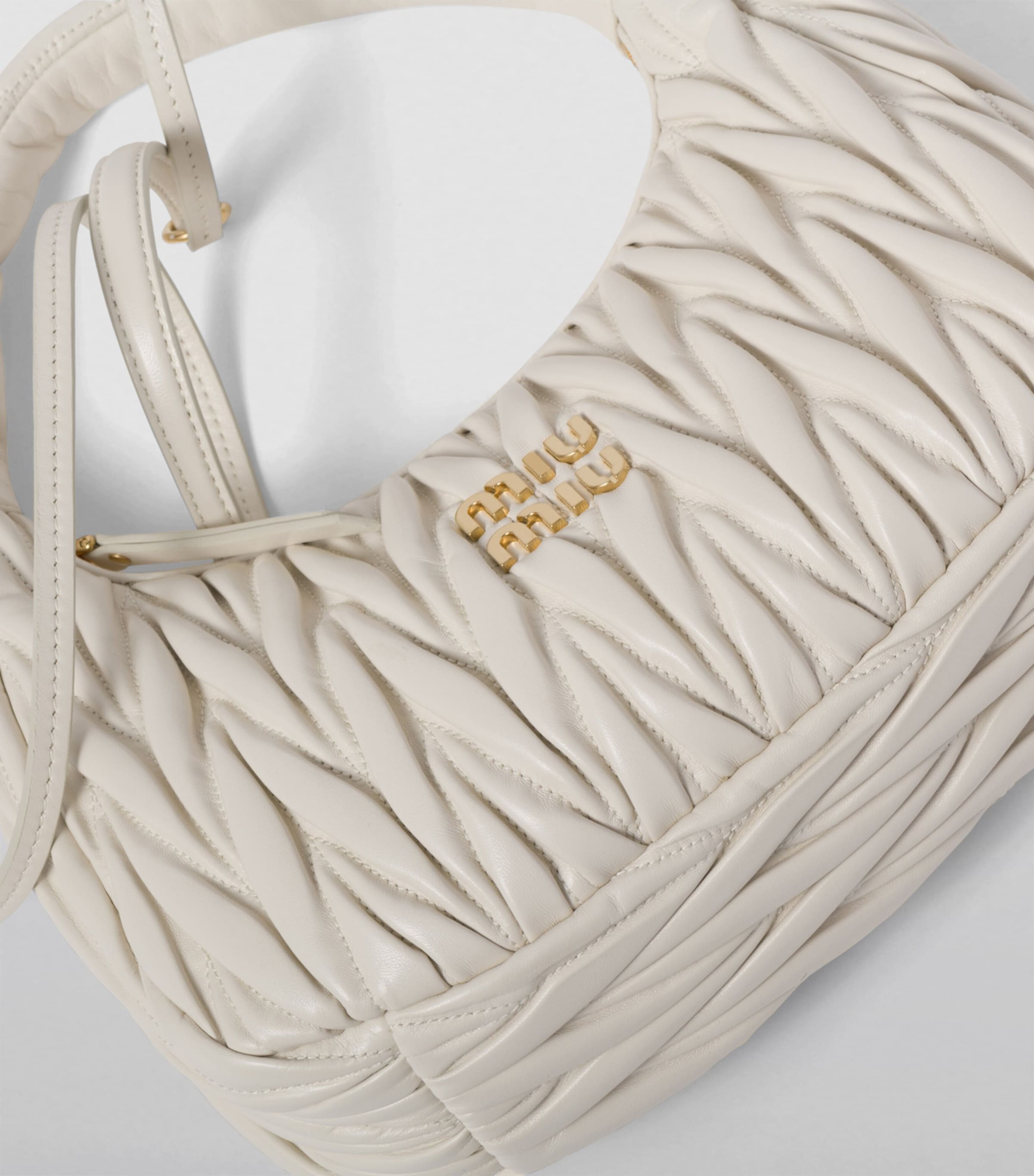 Small Nappa Leather Wander Top-Handle Bag F0009 Image 5