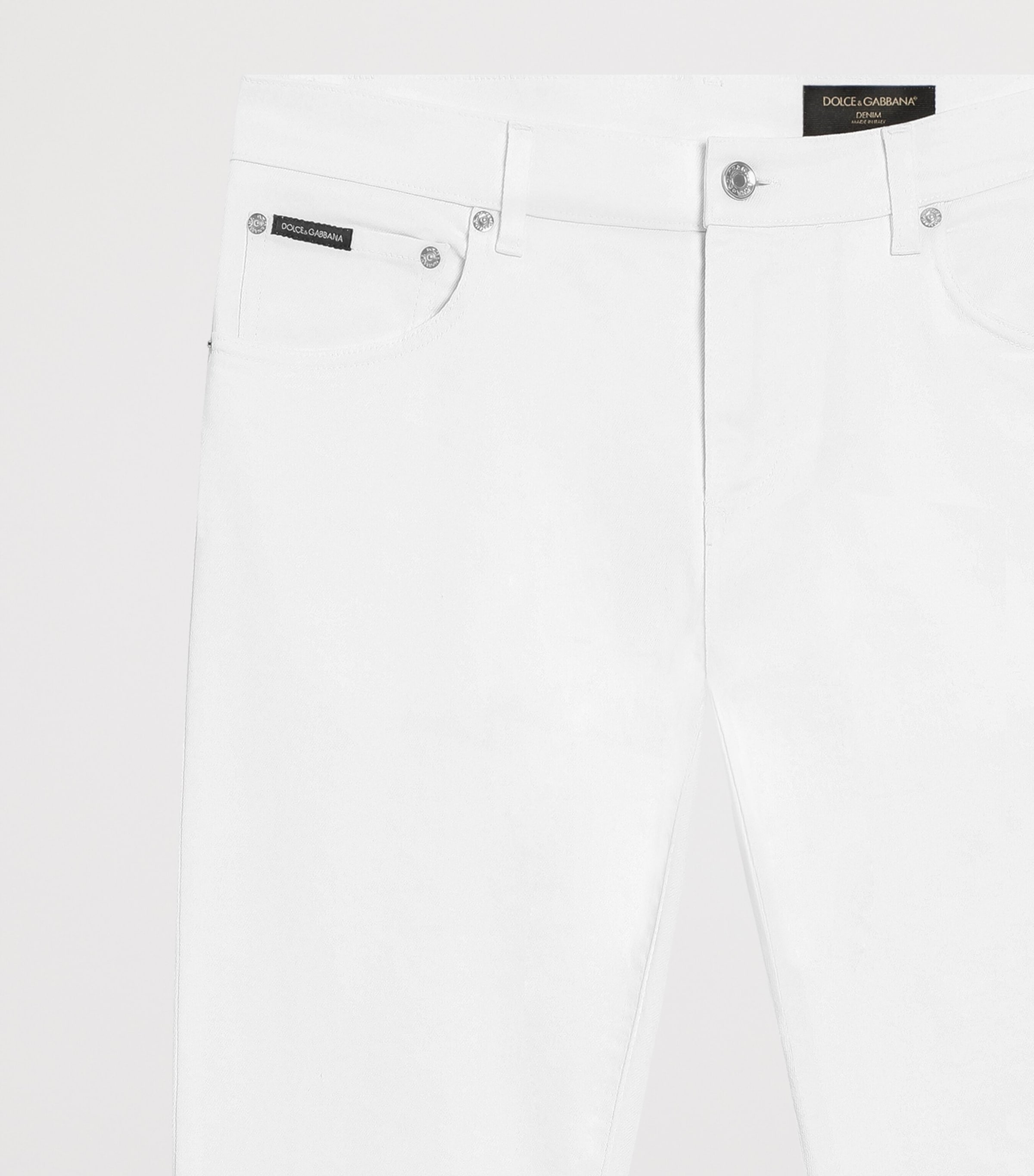 Dolce&Gabbana Mens Slim Jeans Combined Colou Image 4