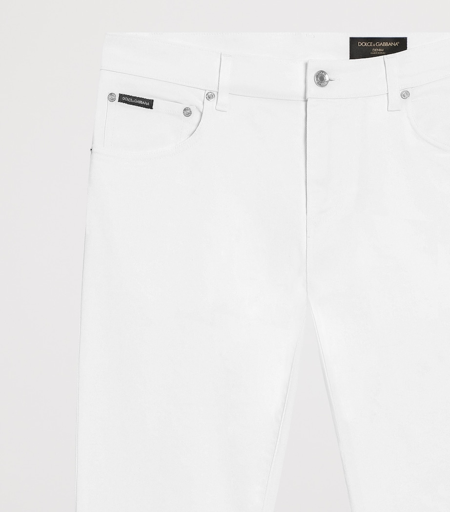 Dolce&Gabbana Mens Slim Jeans Combined Colou Image 4