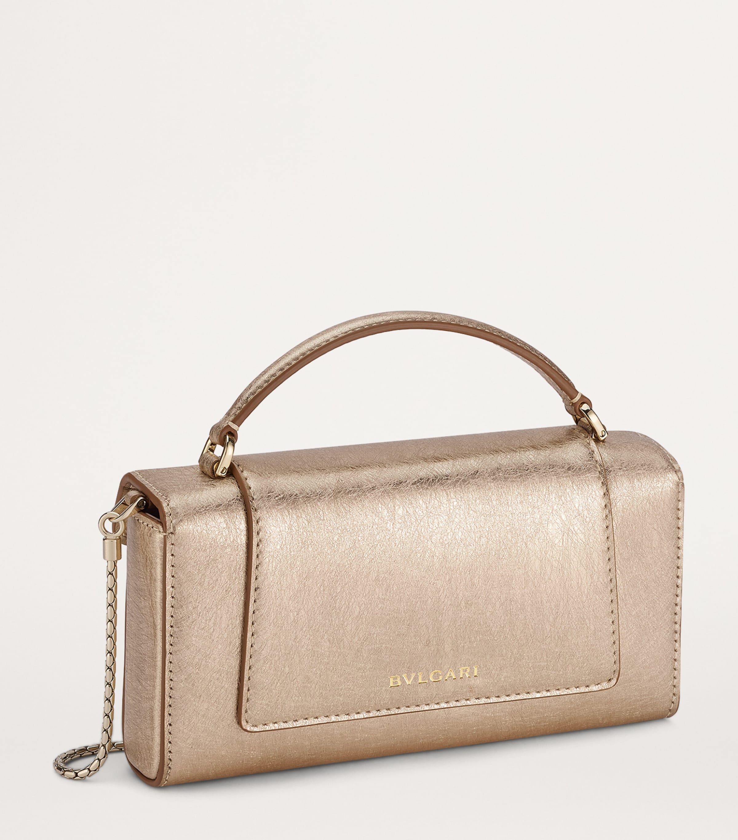 Serpenti Forever Cross-Body Phone Bag LIGHT GOLD Image 2