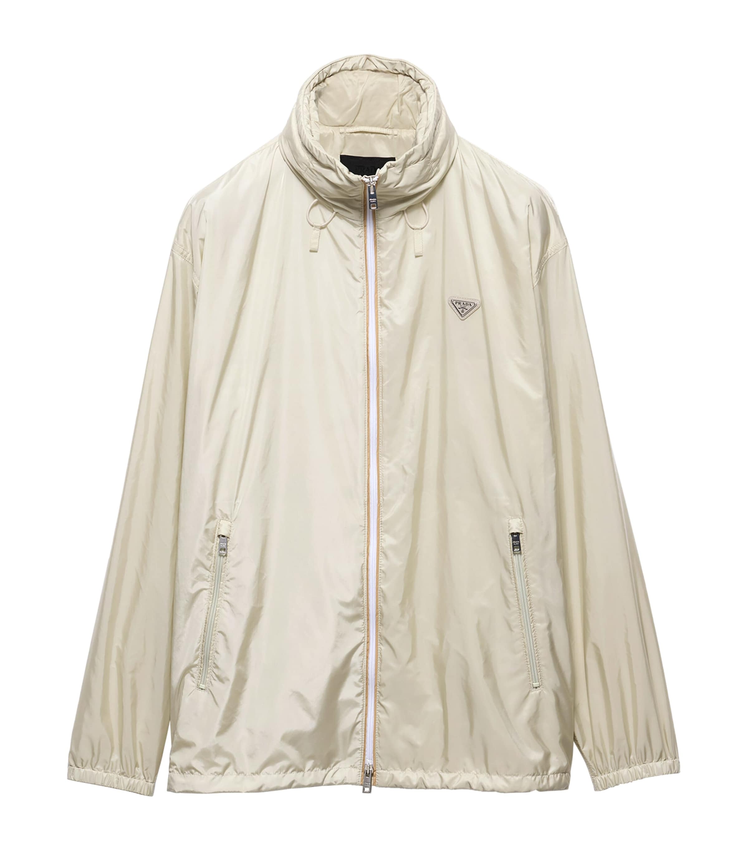 Prada Mens Re-Nylon Jacket Neutral Image 1