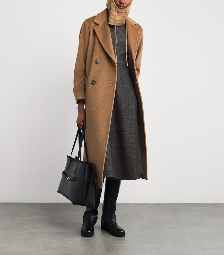 Stretch Cotton Jersey Midi Dress DARK GREY Image 2