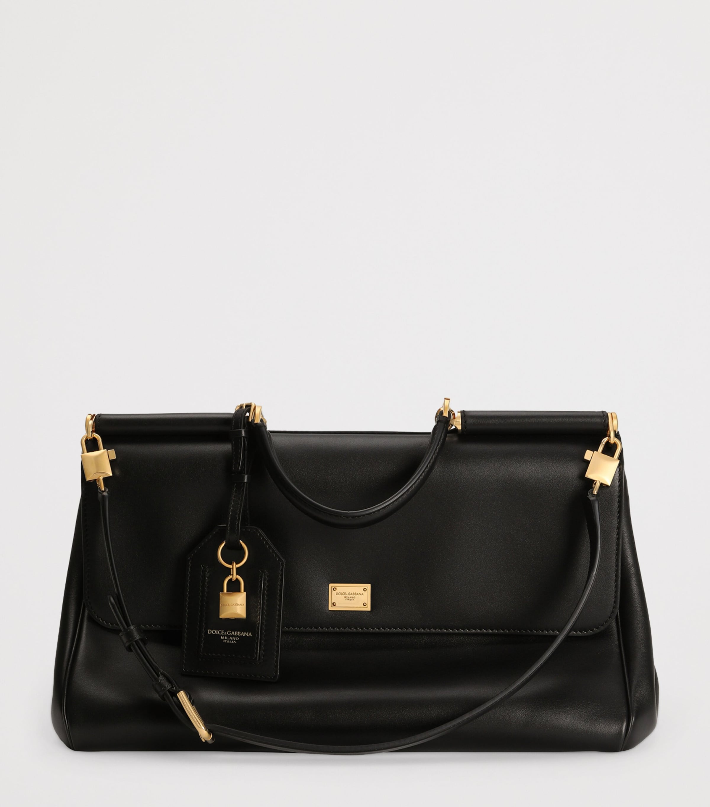 Leather My Sicily Bag 80999-BLACK Image 3