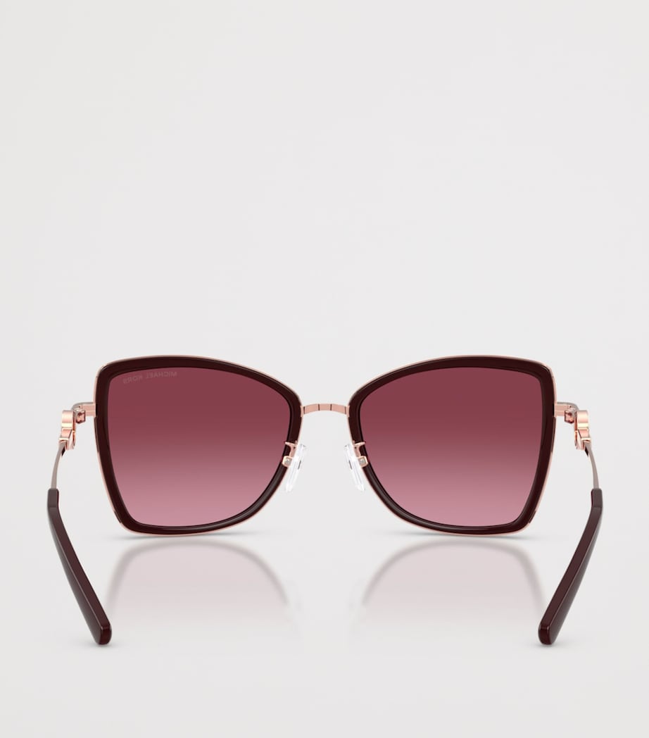 Michael Kors Corsica Butterfly Sunglasses Gold Image 4