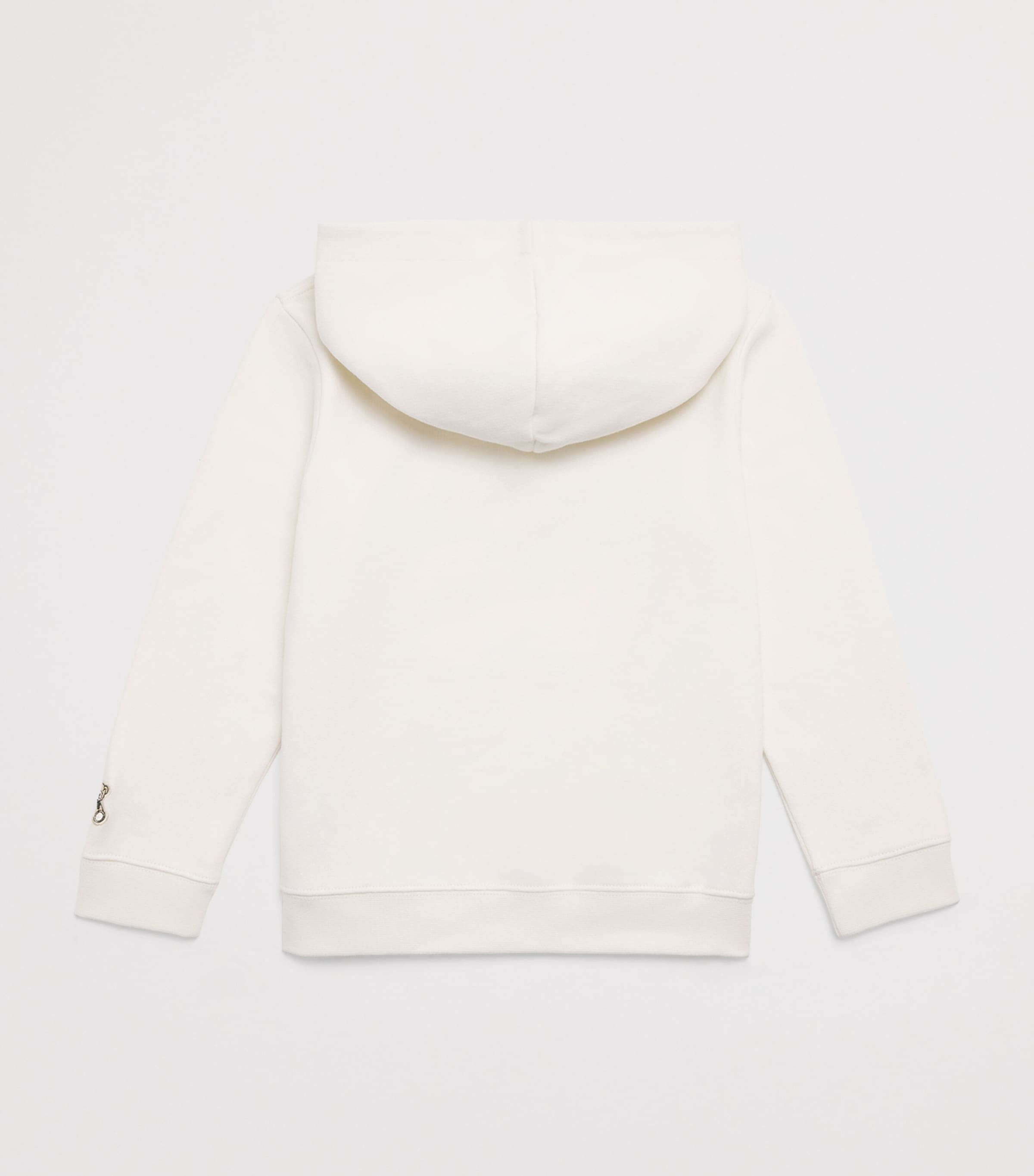 Cotton Logo Hoodie IVORY Image 2