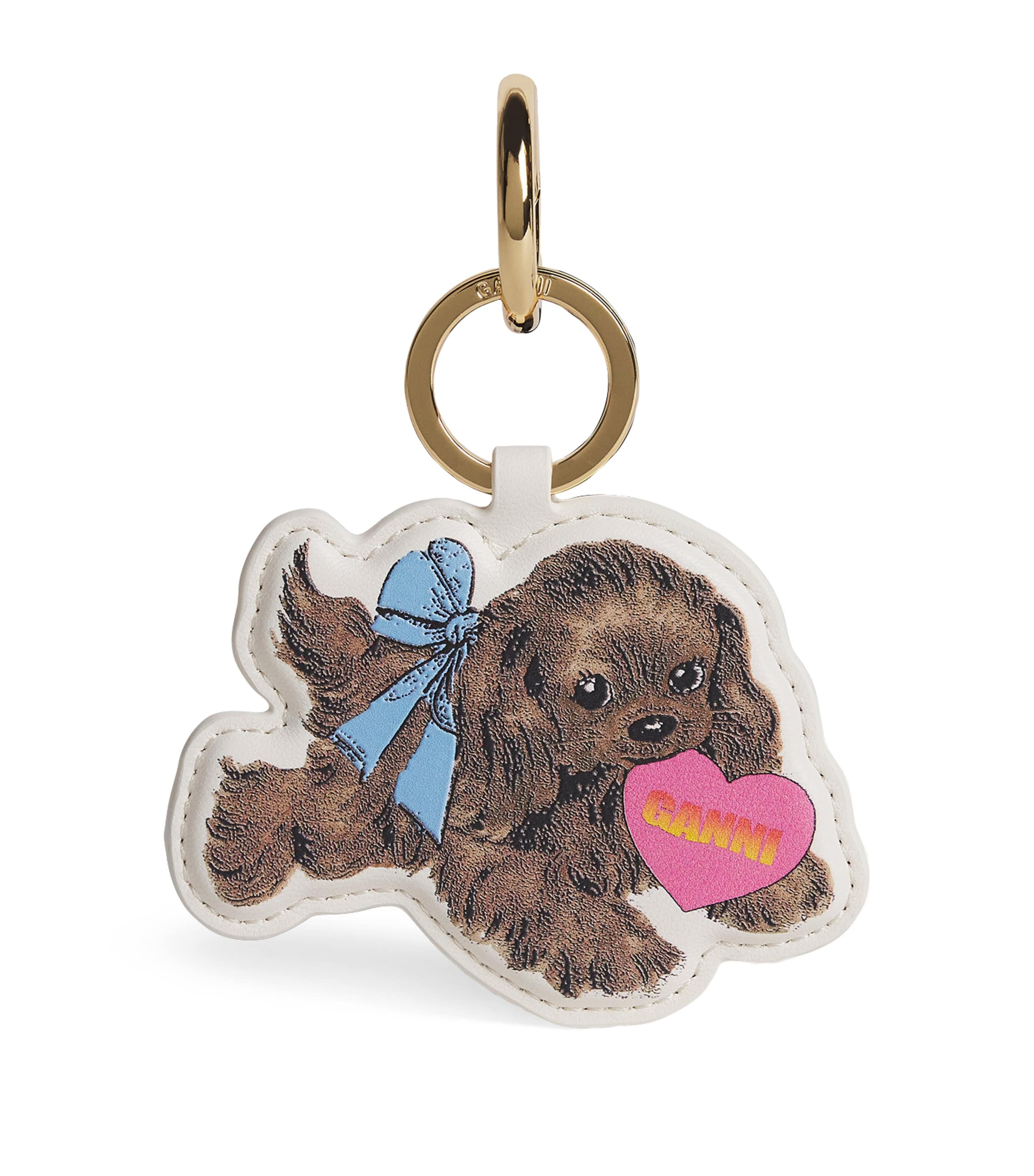 GANNI Puppy Keyring | Women Bags | Bag Accessories | Women New In | Womens Bags | Designers | Ganni