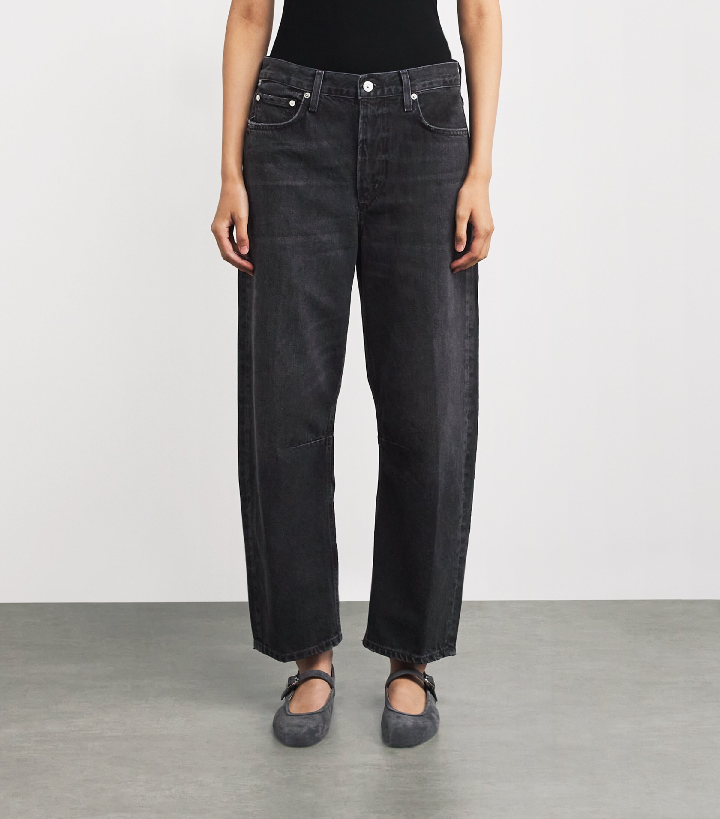 Miro Mid-Rise Relaxed Jeans RAINE Image 3