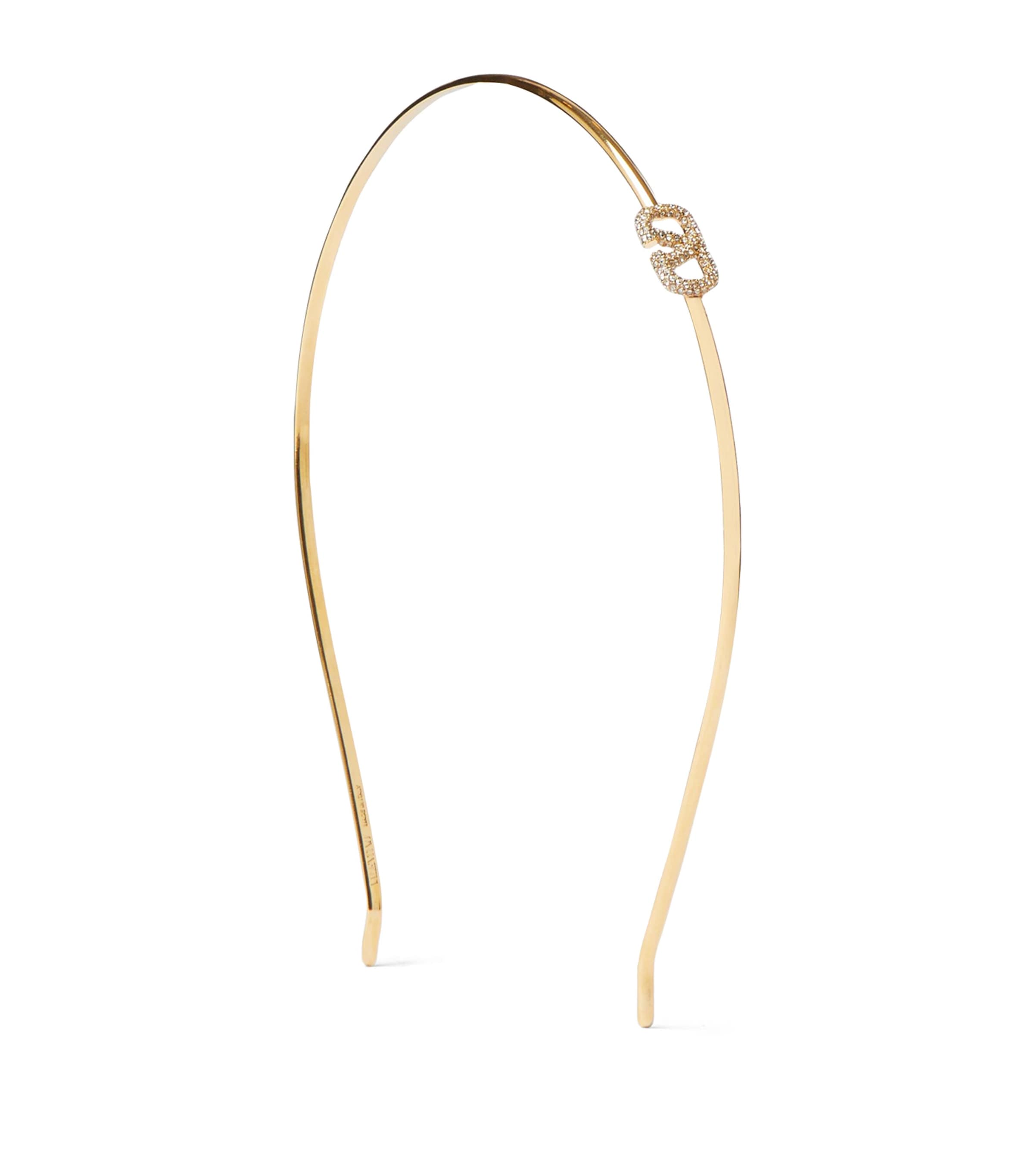 VALENTINO GARAVANI EMBELLISHED HEADBAND 