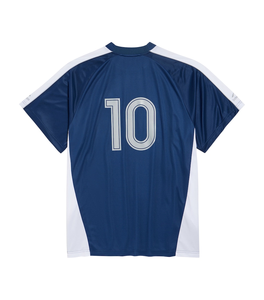 Balenciaga Mens Contrast Sports T-Shirt Image 2