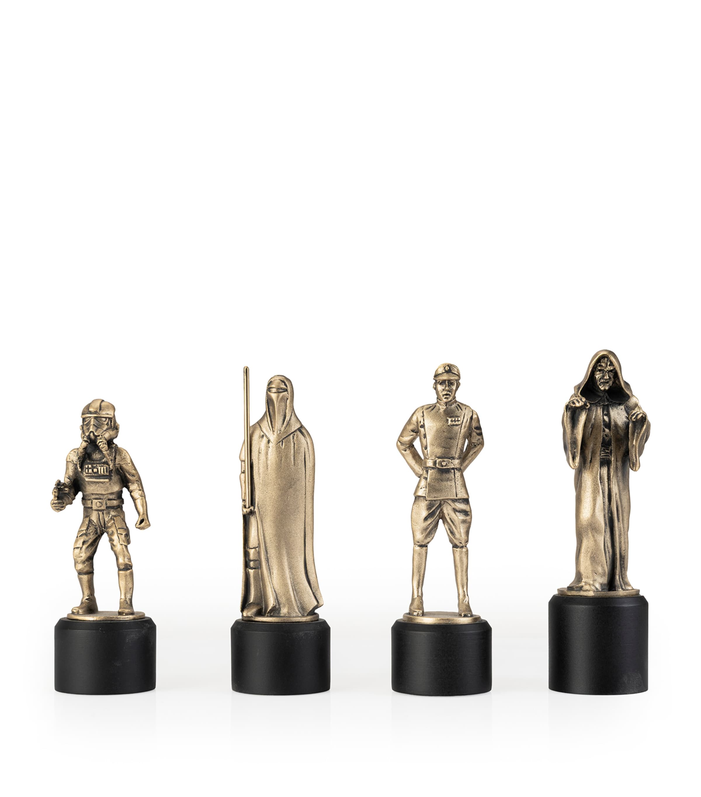 Royal Selangor Star Wars Chess Set Gold Image 6