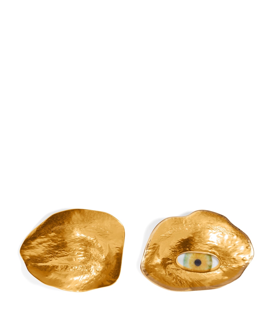 Wink Earrings 001 GOLD Image 1