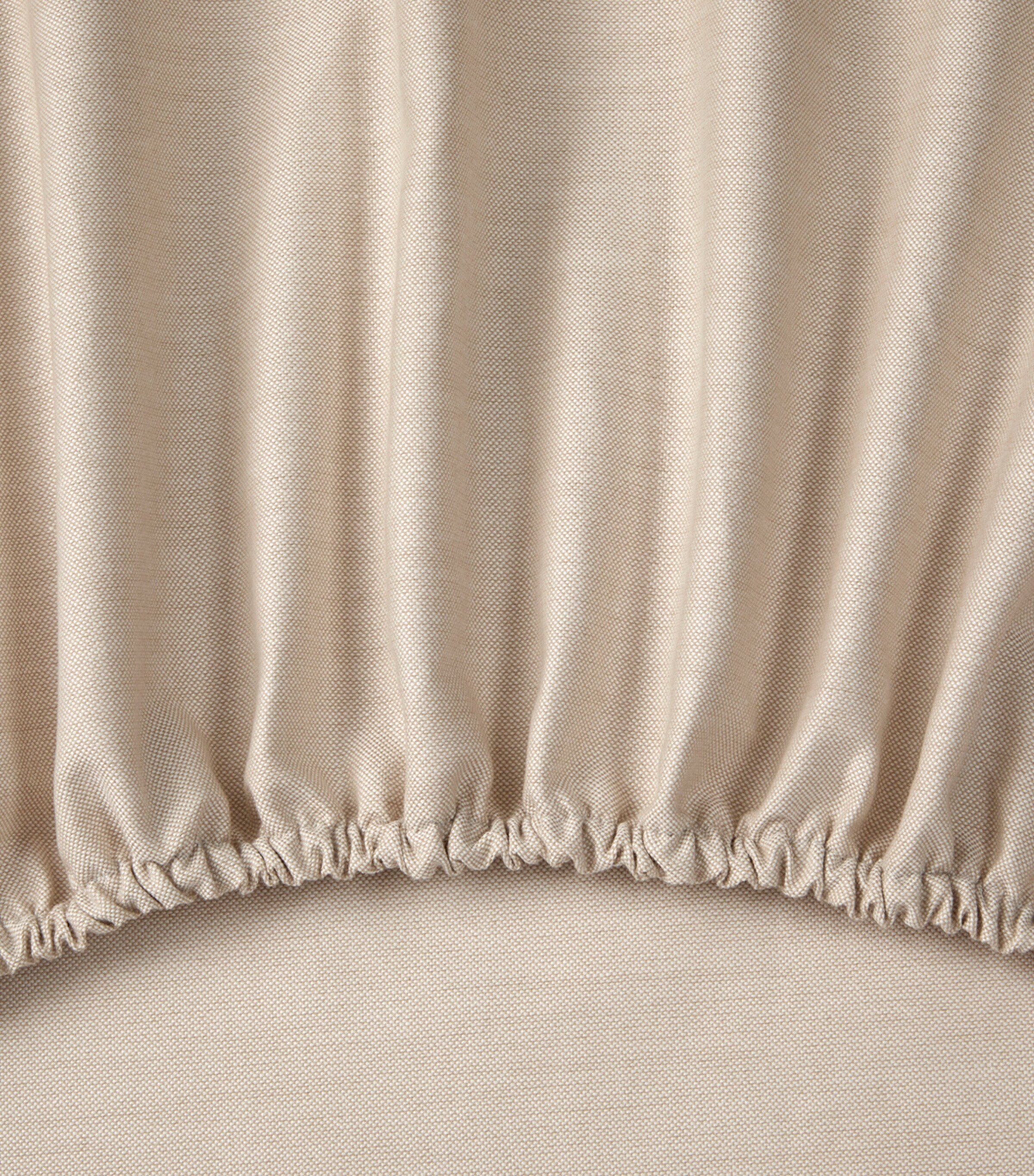 Ralph Lauren Home Oxford Double Fitted Sheet (140cm x 200cm) Linen Image 3