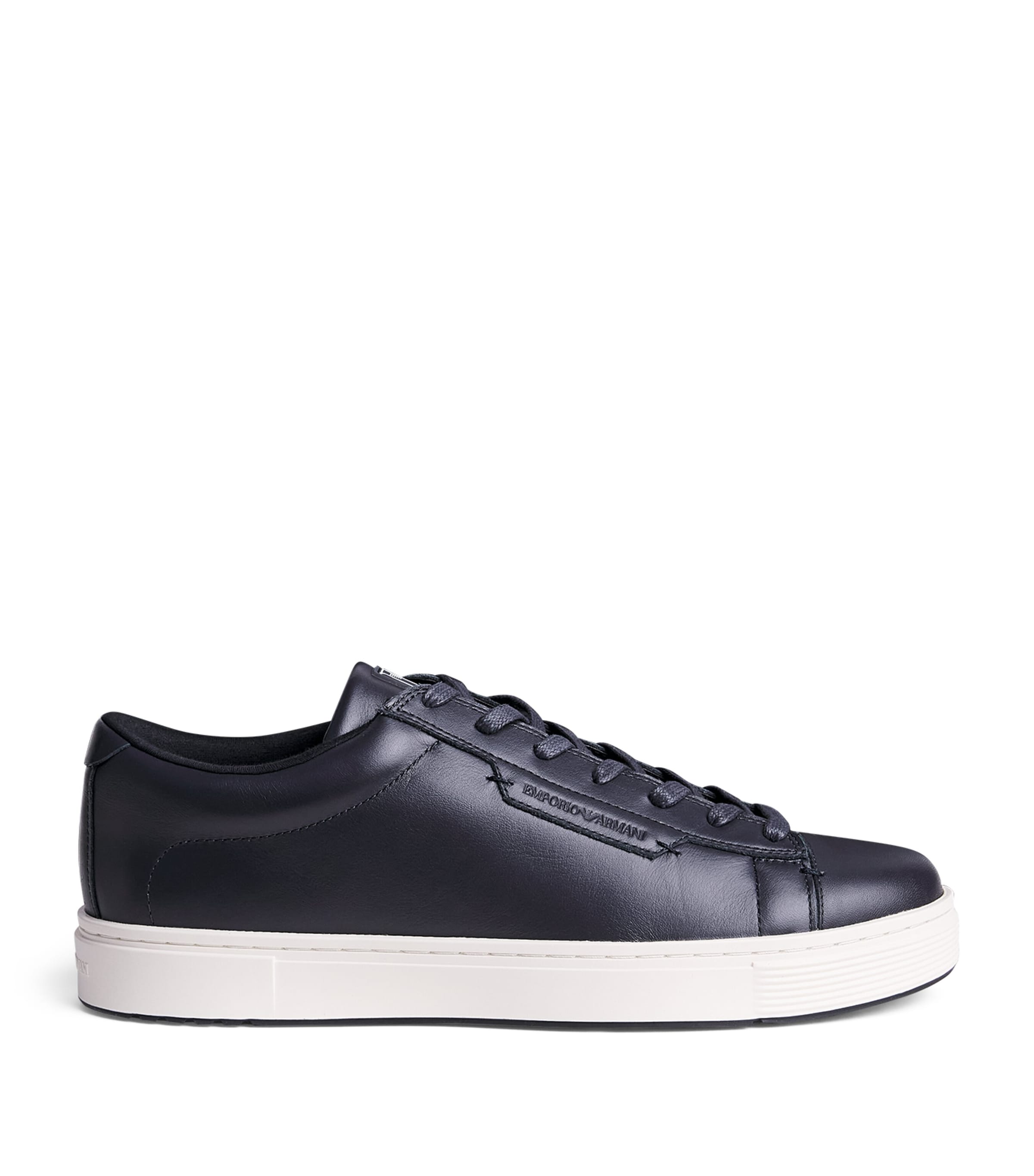 Emporio Armani Embossed Logo Sneakers Image 1