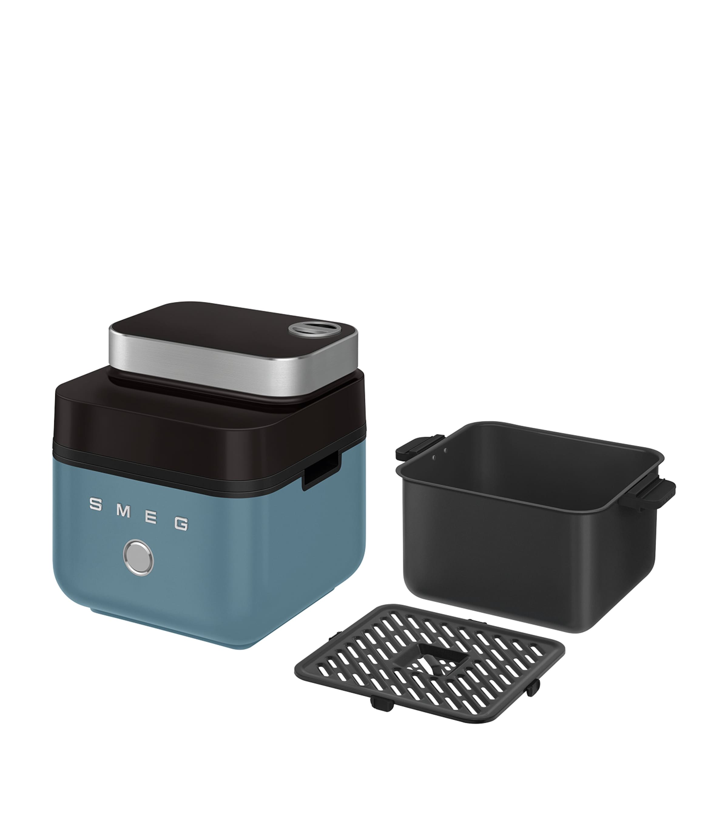 Smeg Air Fryer Matte Storm Blue Image 5