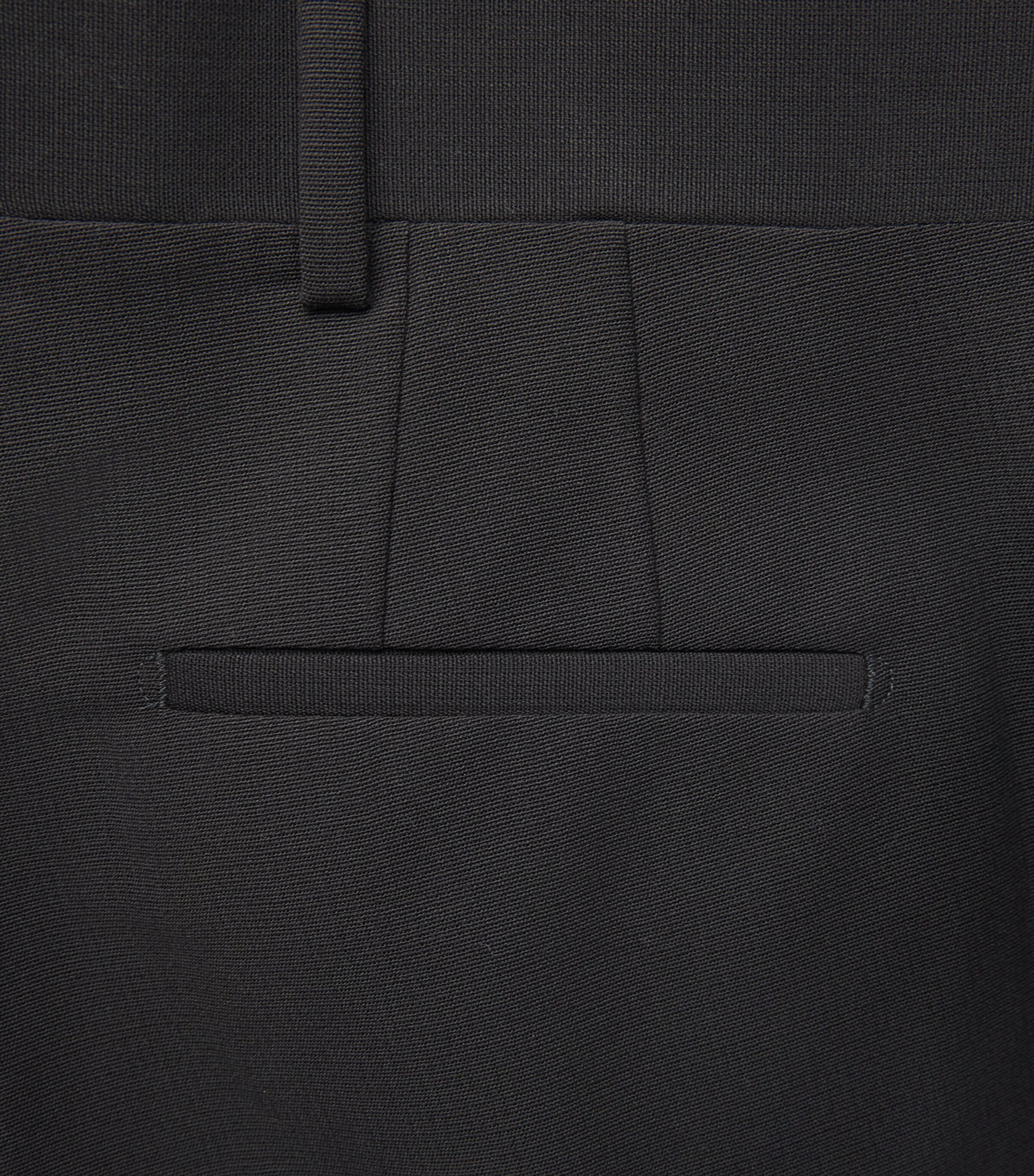 Wales Bonner Mens Virgin Wool Alto Trousers Black / Brown Image 6
