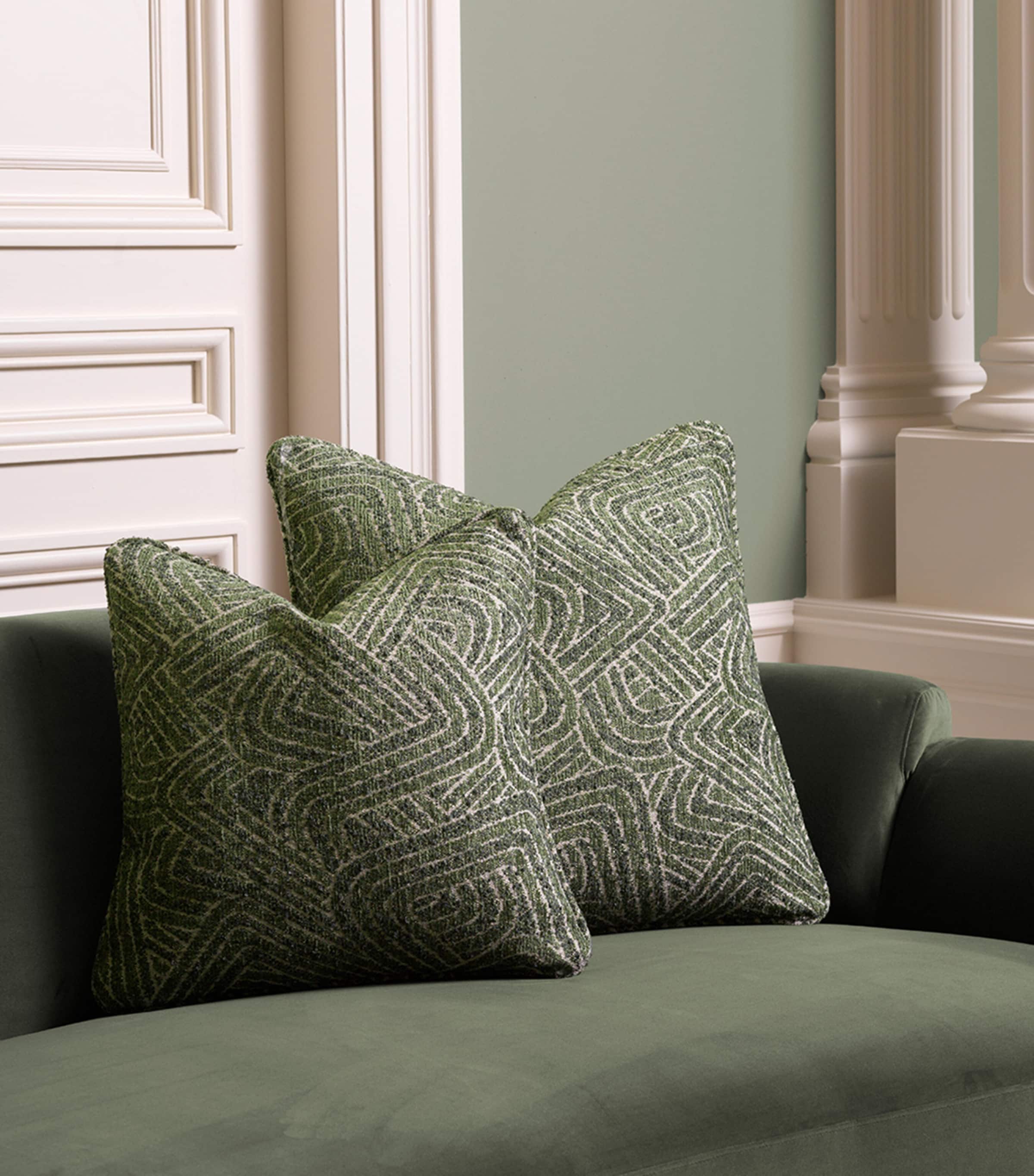 Eichholtz Small Camari Cushion (50cm x 50cm) Green Image 2