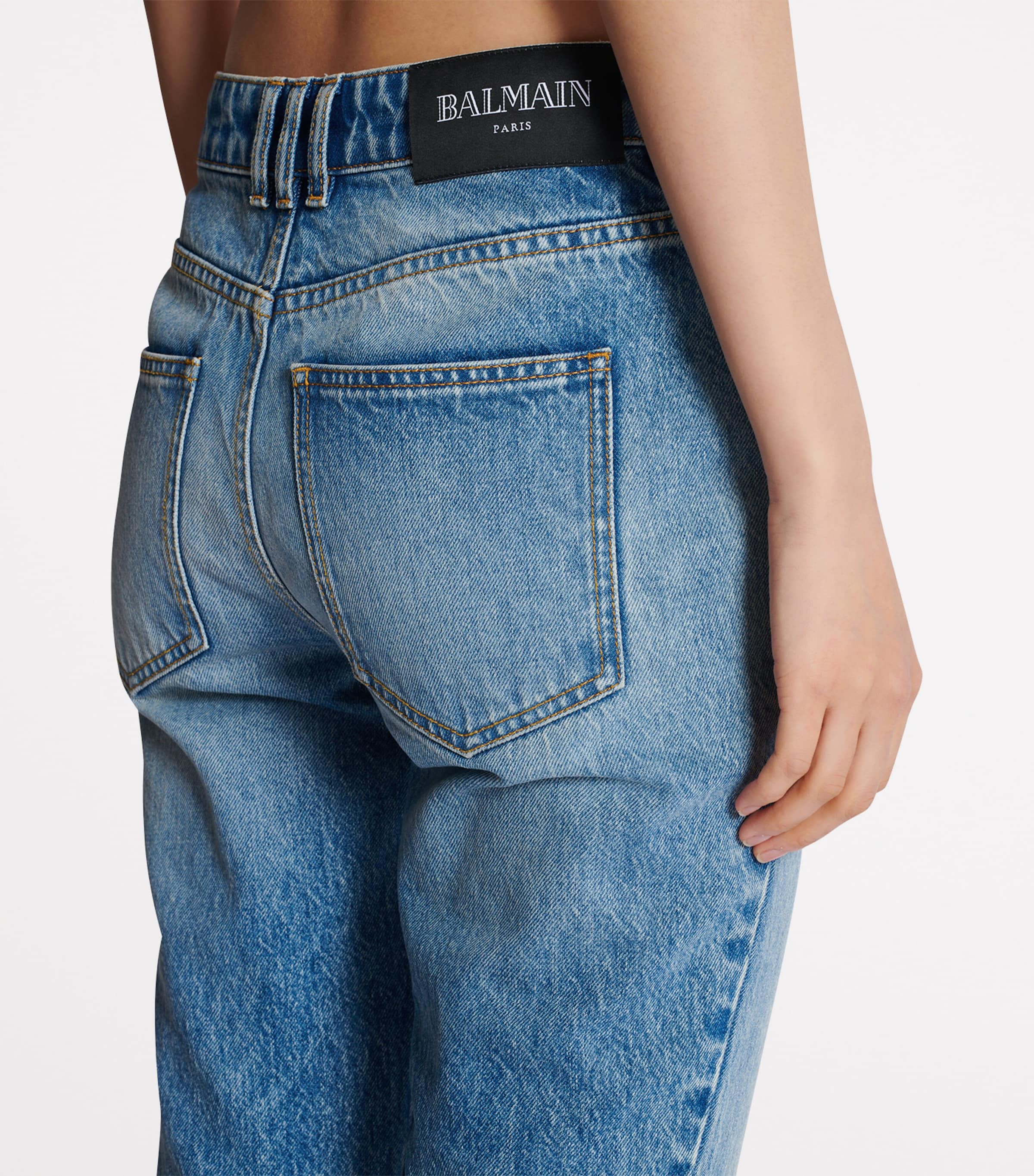 Flared Jeans 6FF BLEU JEAN Image 6