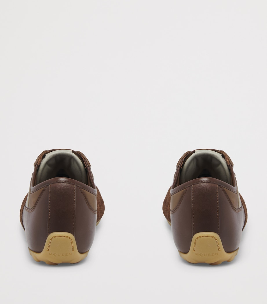 McQueen Suede Boxe Sneakers Image 4